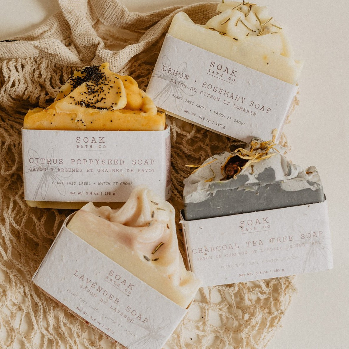 Soap Bar Bundle 4 Pack - Mix + Match!