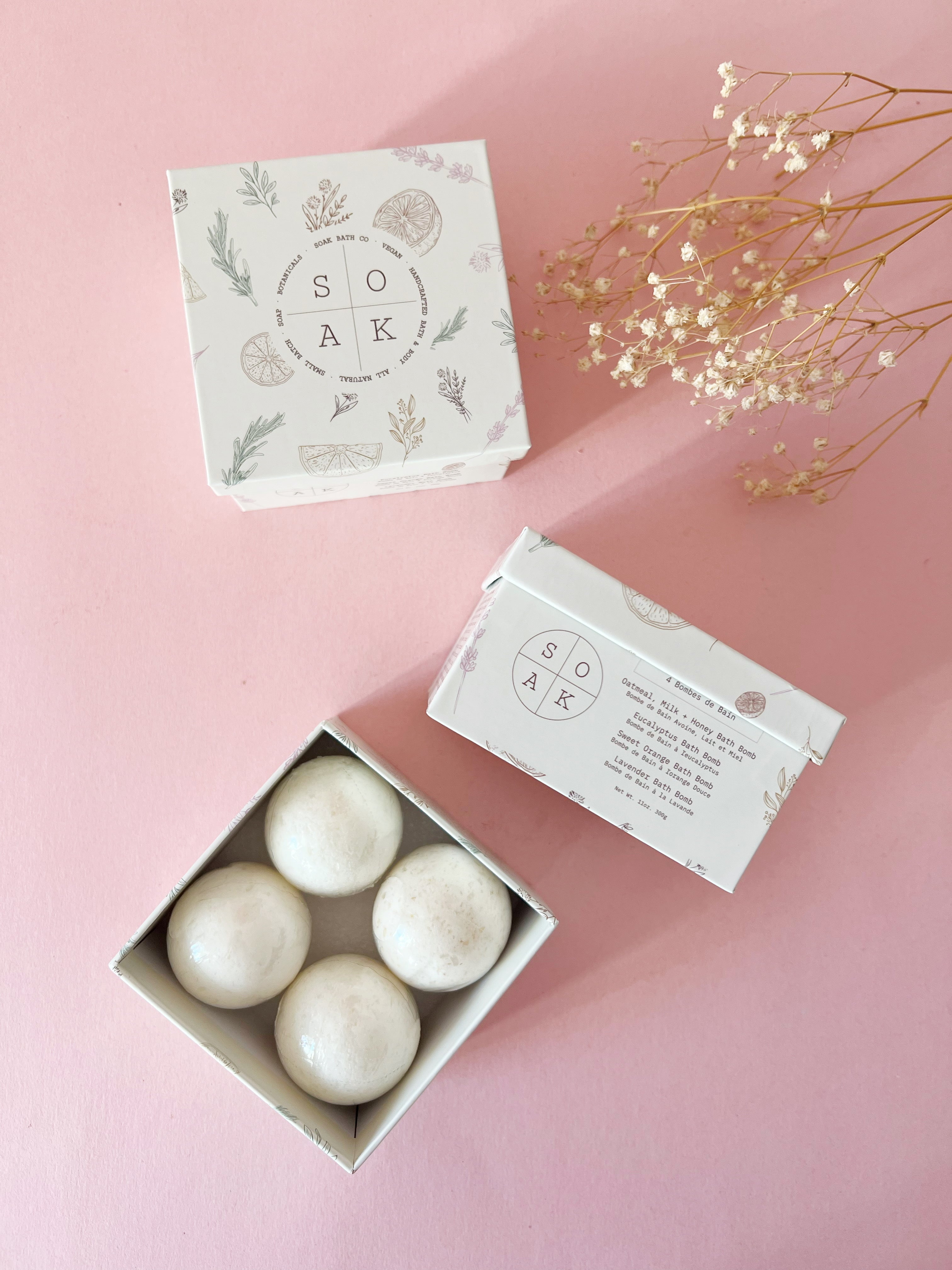 Mini Bath Bomb Gift Box