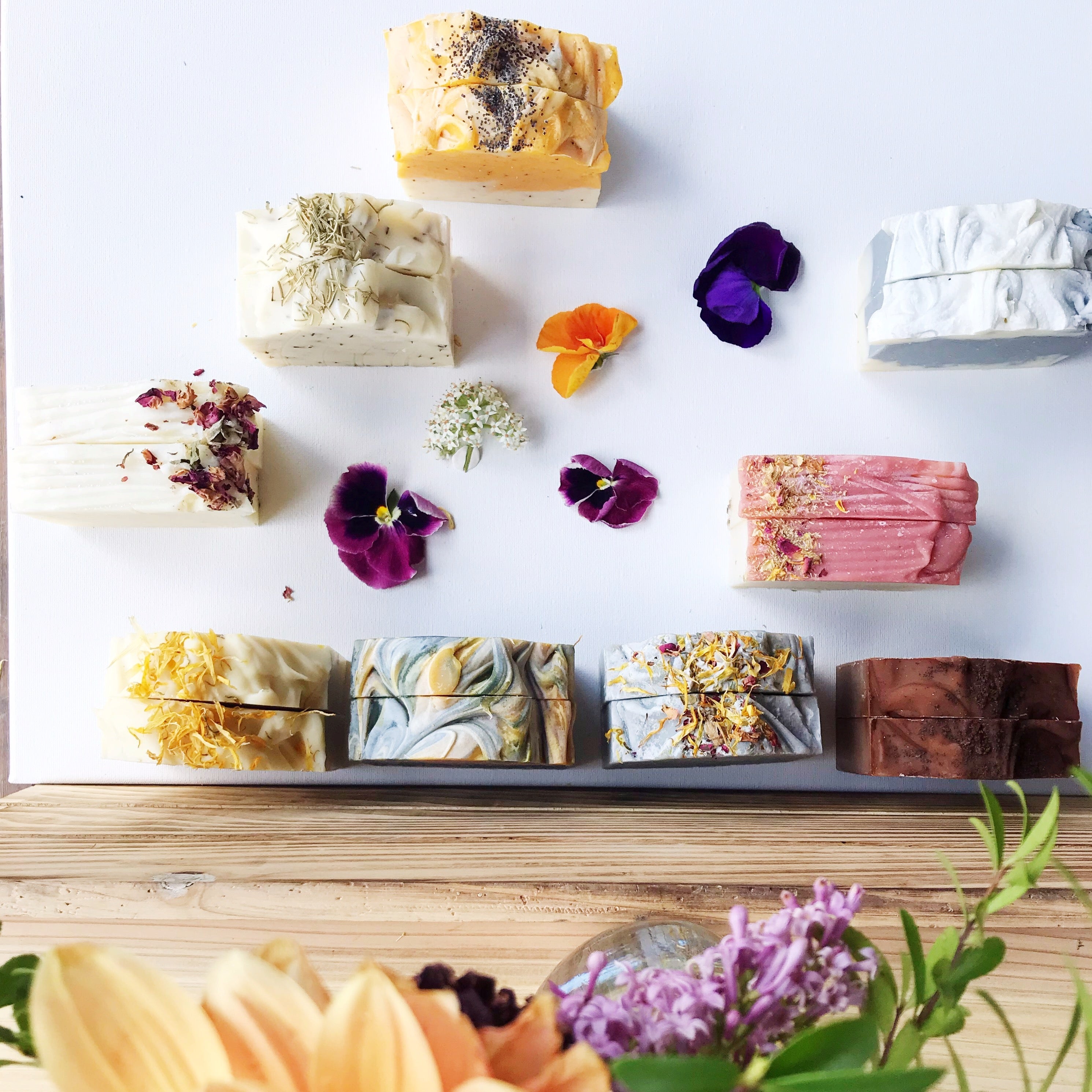 Soap Bar Bundle: 10 Pack - Mix + Match!