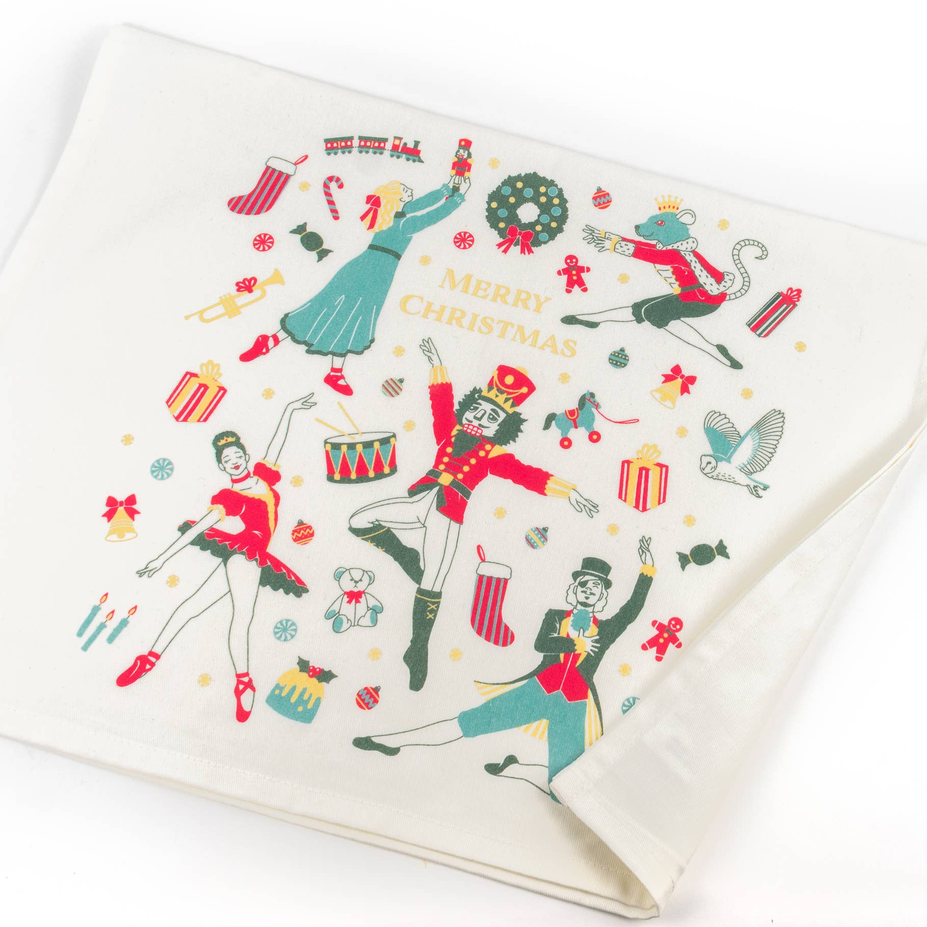 Nutcracker Holiday Tea Towel