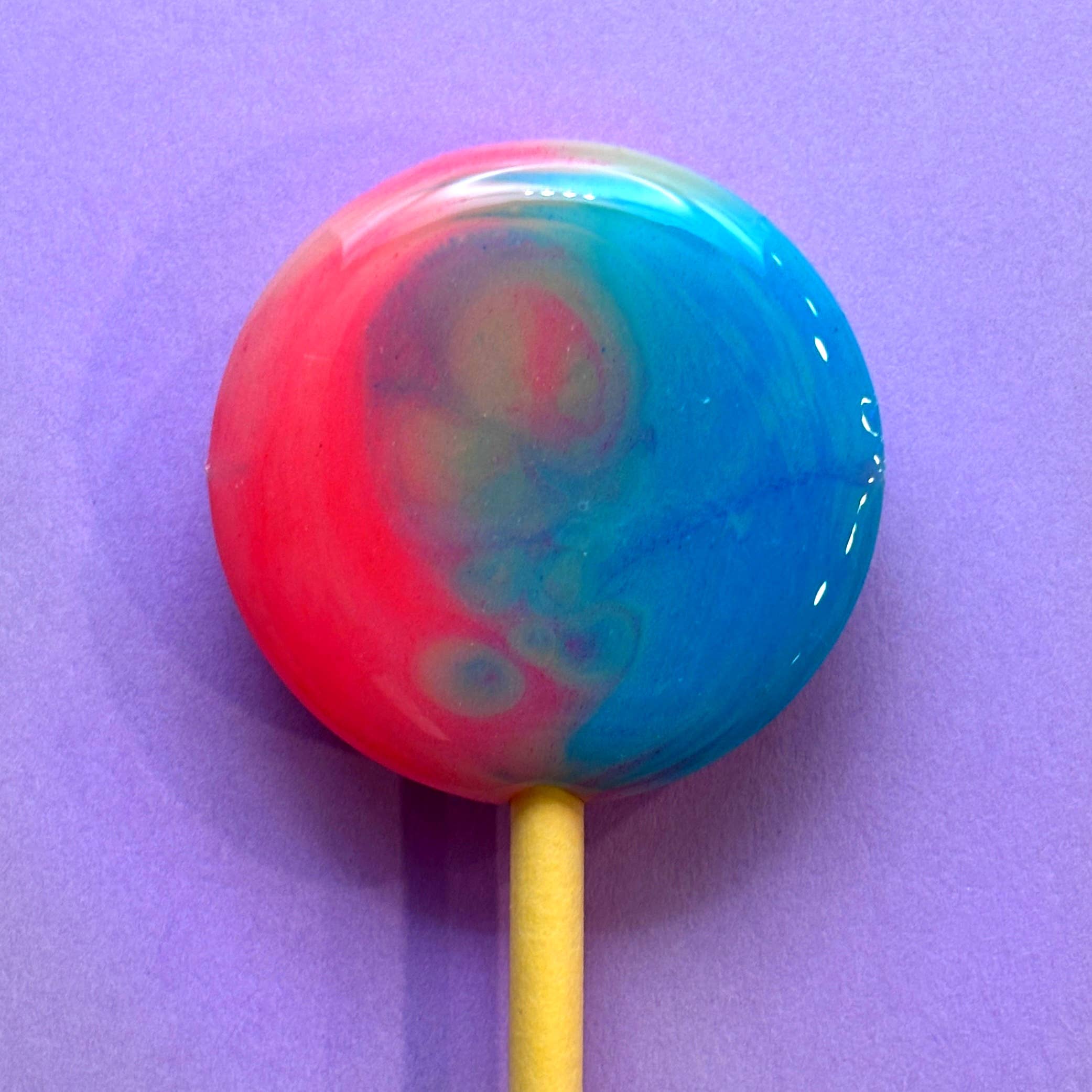 Mini Handcrafted Rainbow Lollipops