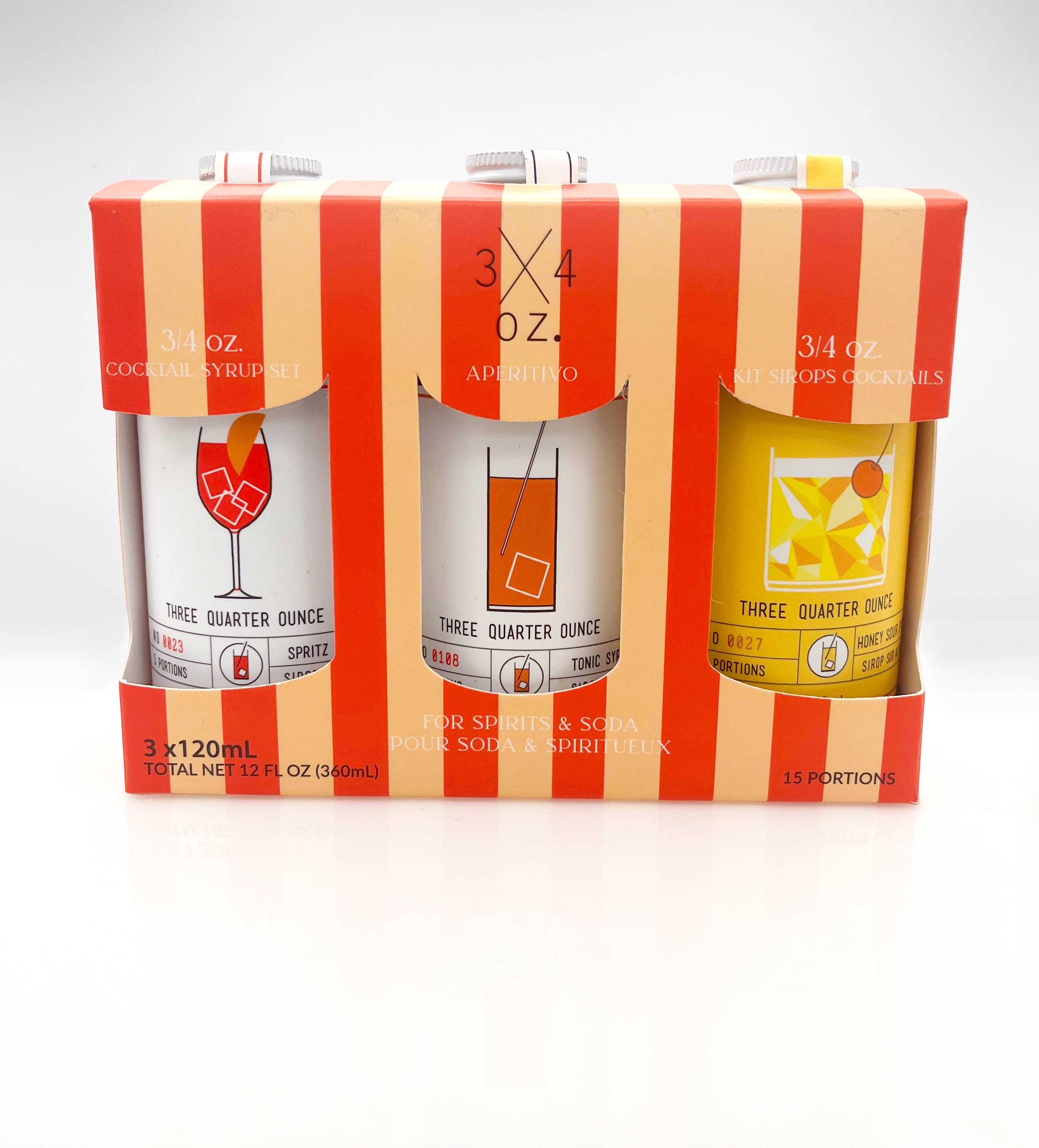 3 pack Aperitivo Syrup Set
