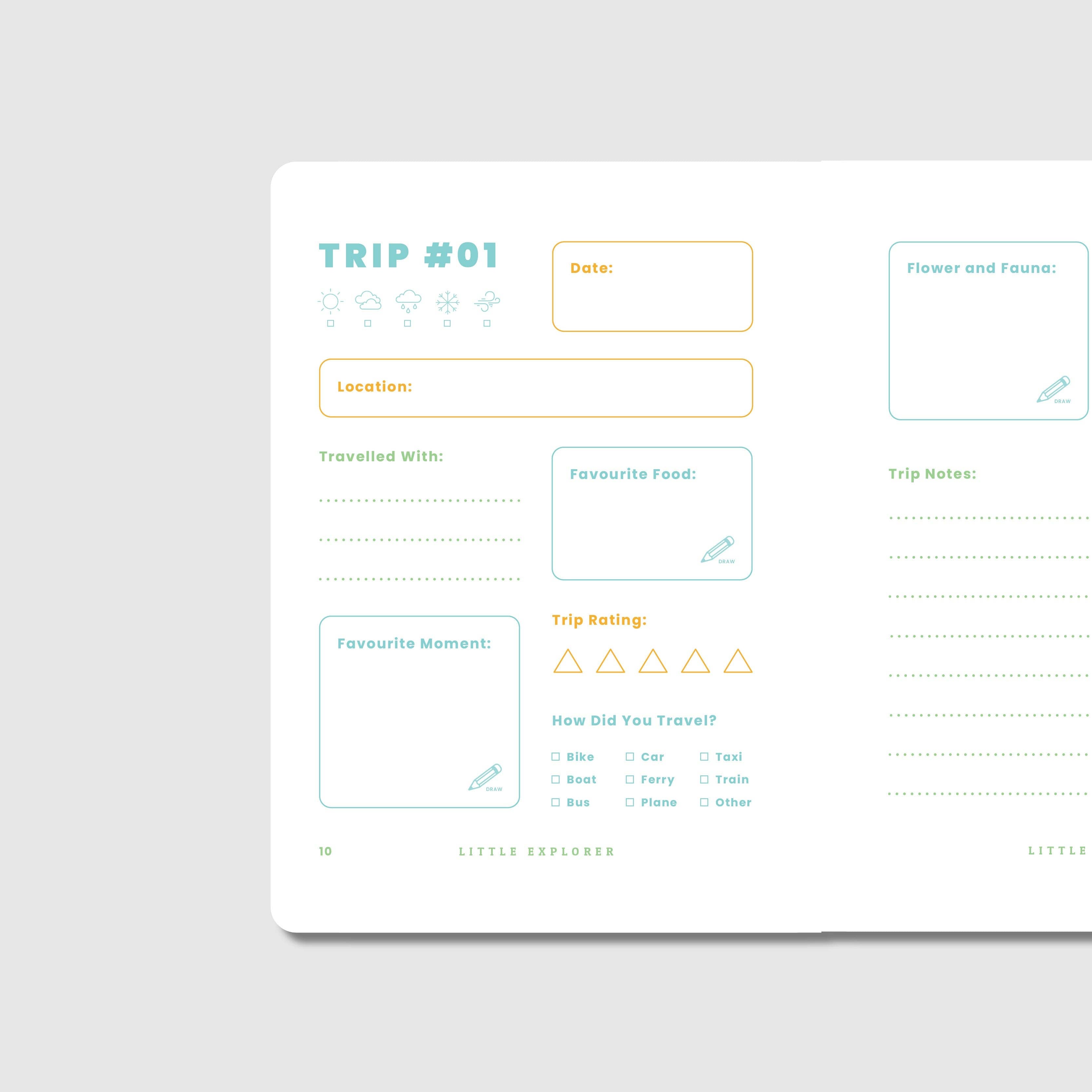 Travel Journal - Little Explorer
