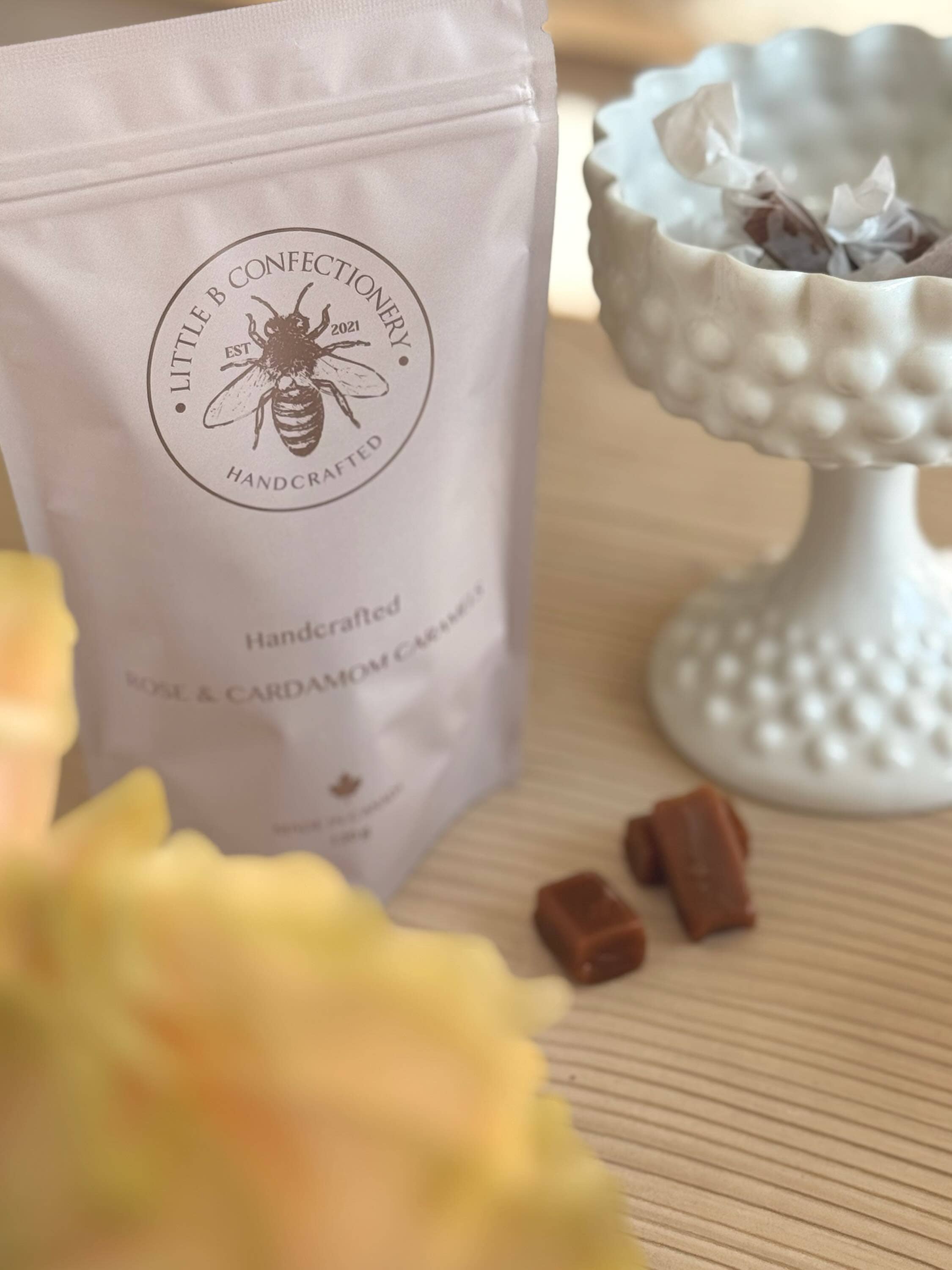 Rose & Cardamom Caramel