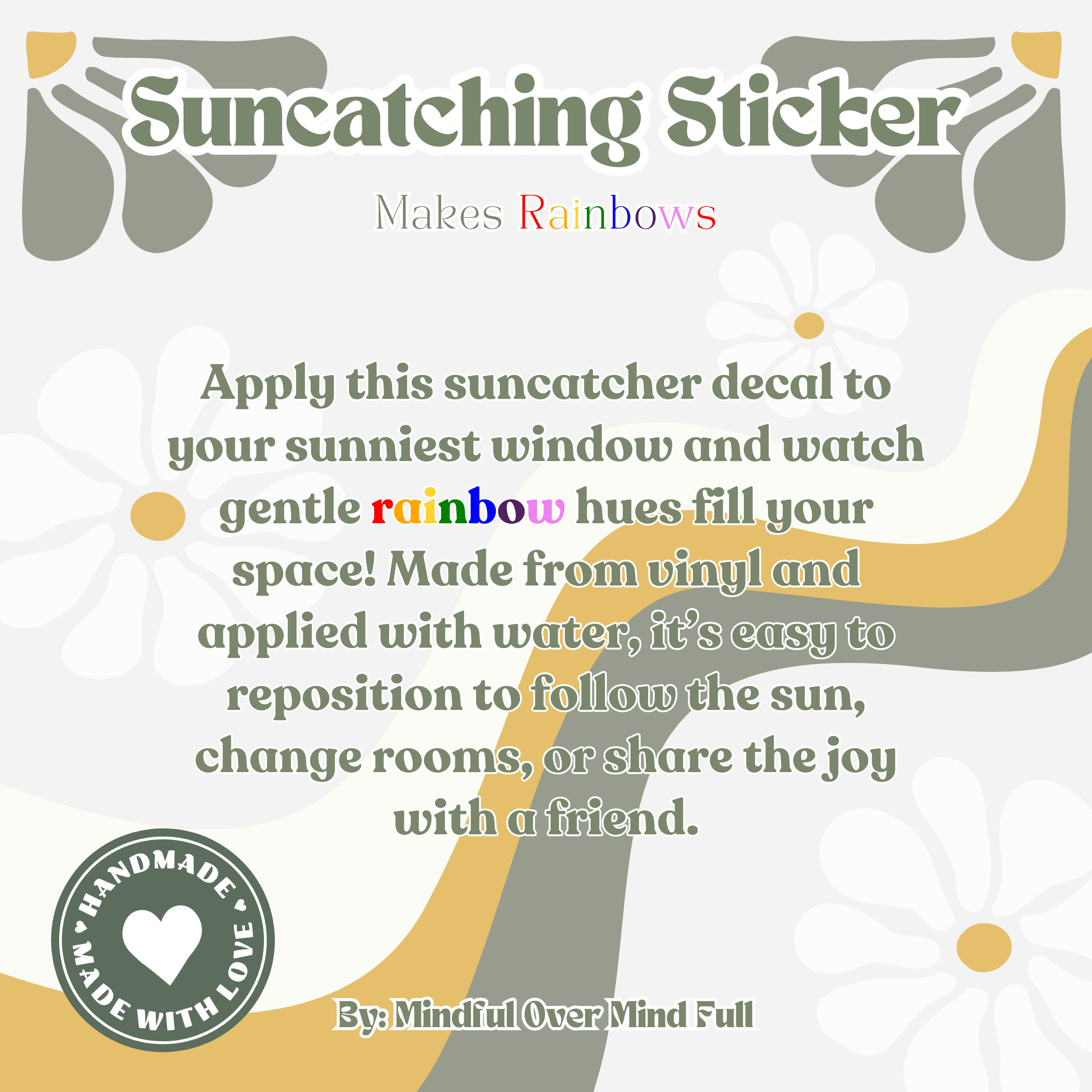 Moon Phase Suncatcher Stickers