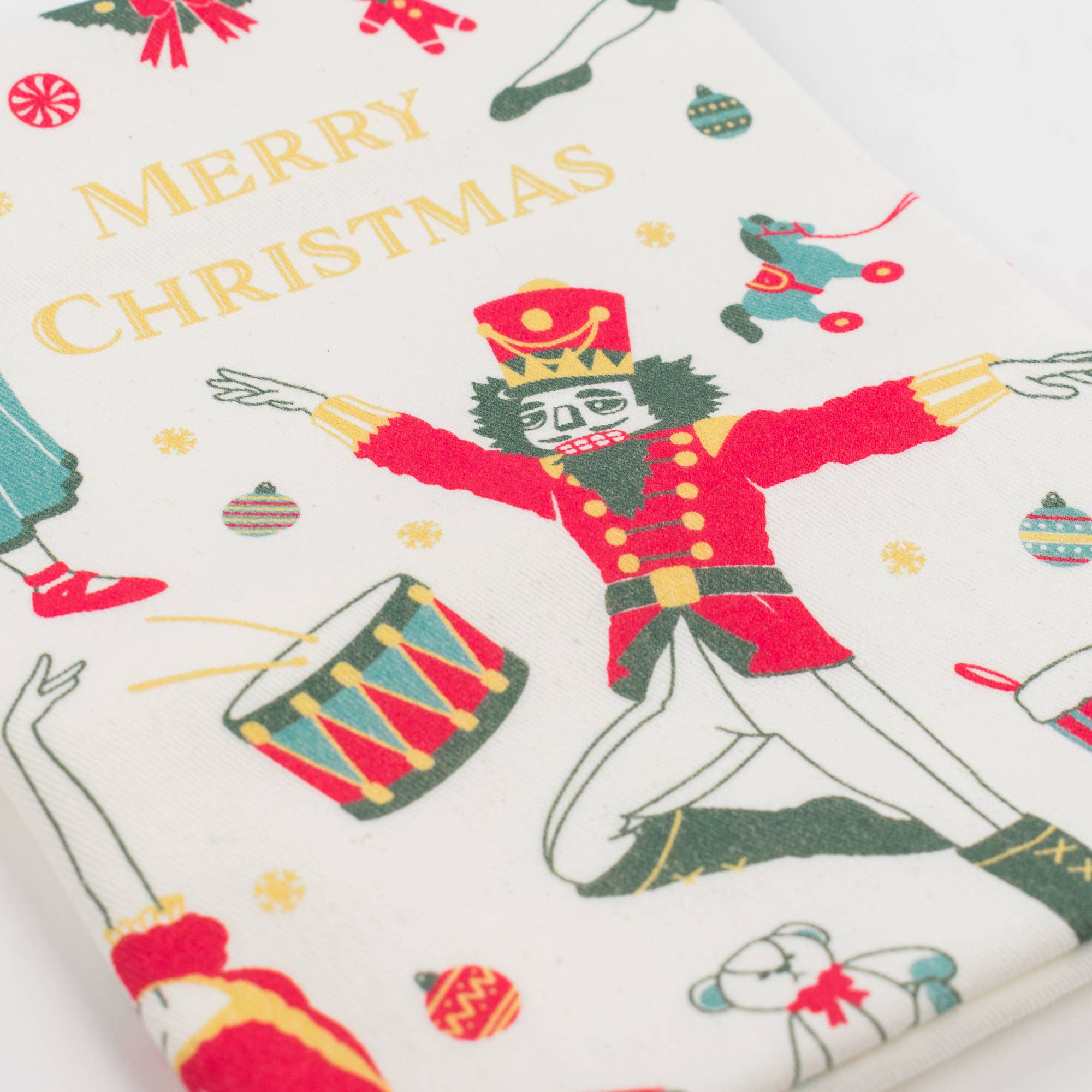 Nutcracker Holiday Tea Towel