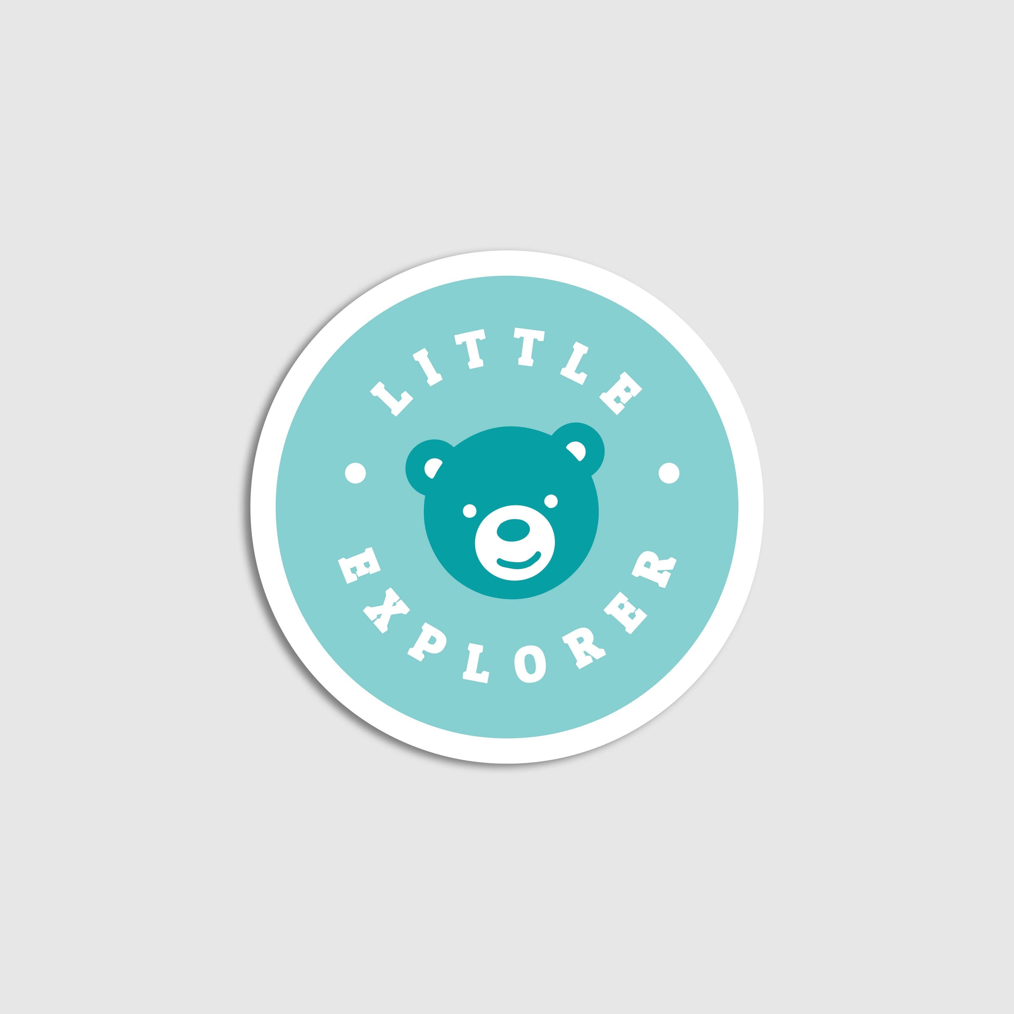 Little Explorer Vinyl Sticker