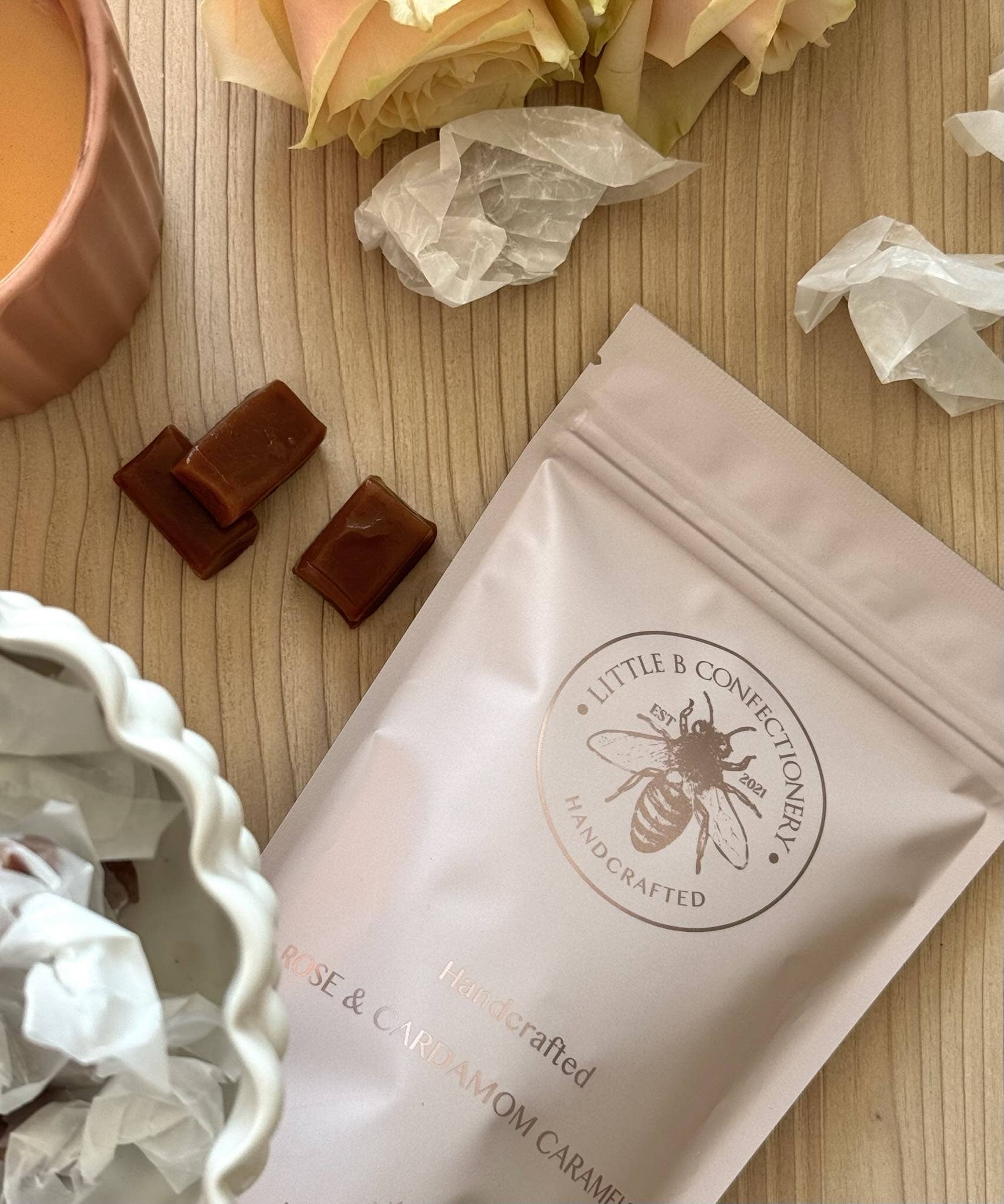 Rose & Cardamom Caramel