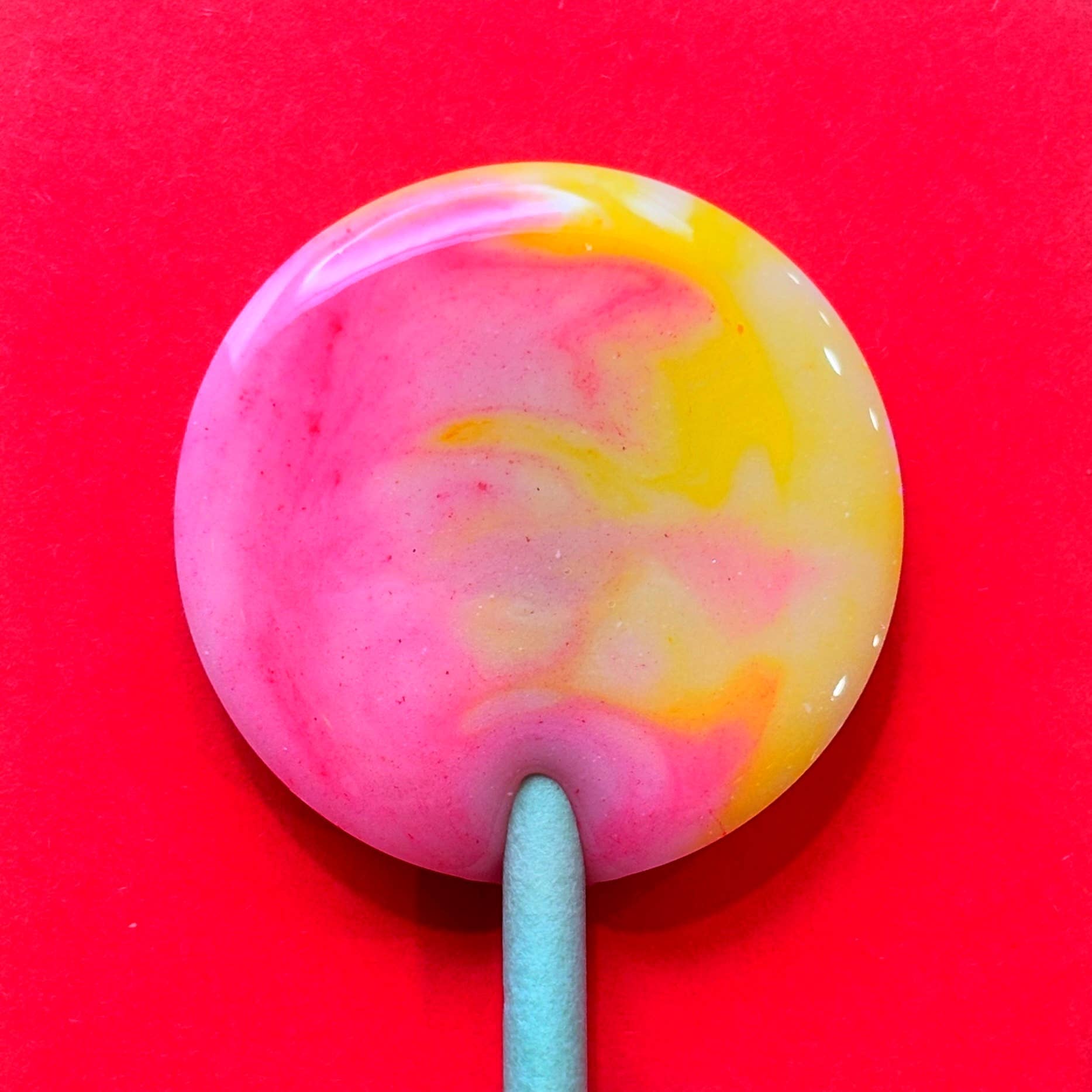 Mini Handcrafted Rainbow Lollipops