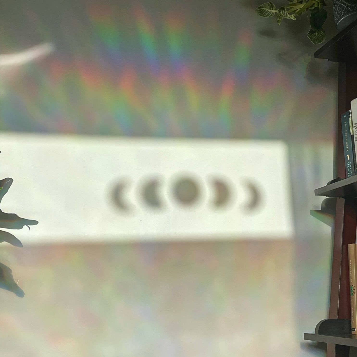 Moon Phase 5pk Suncatcher