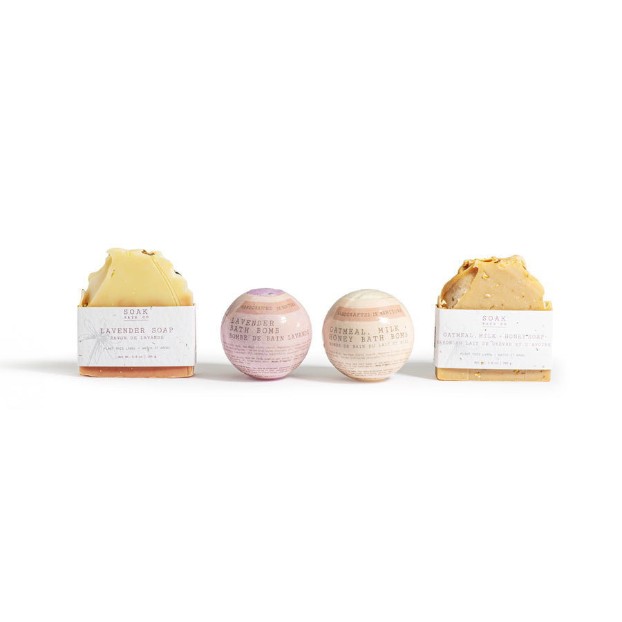 Bundle: Two Bars + Two Bath Bombs