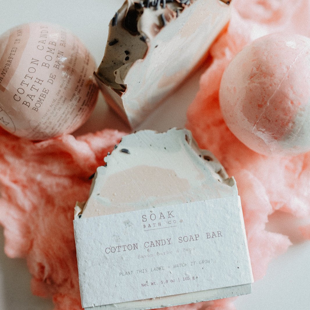 Cotton Candy Soap Bar
