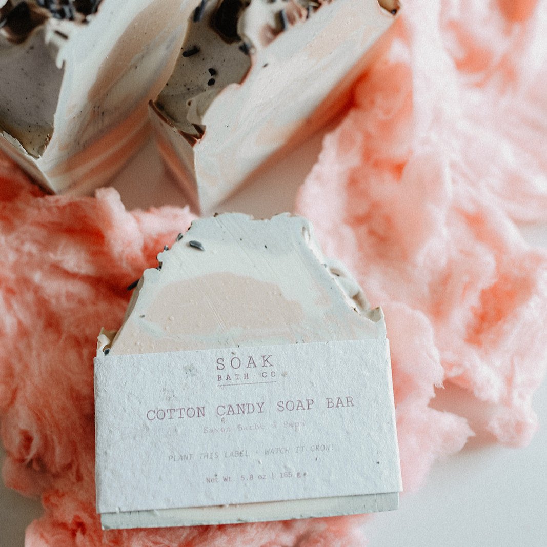 Cotton Candy Soap Bar