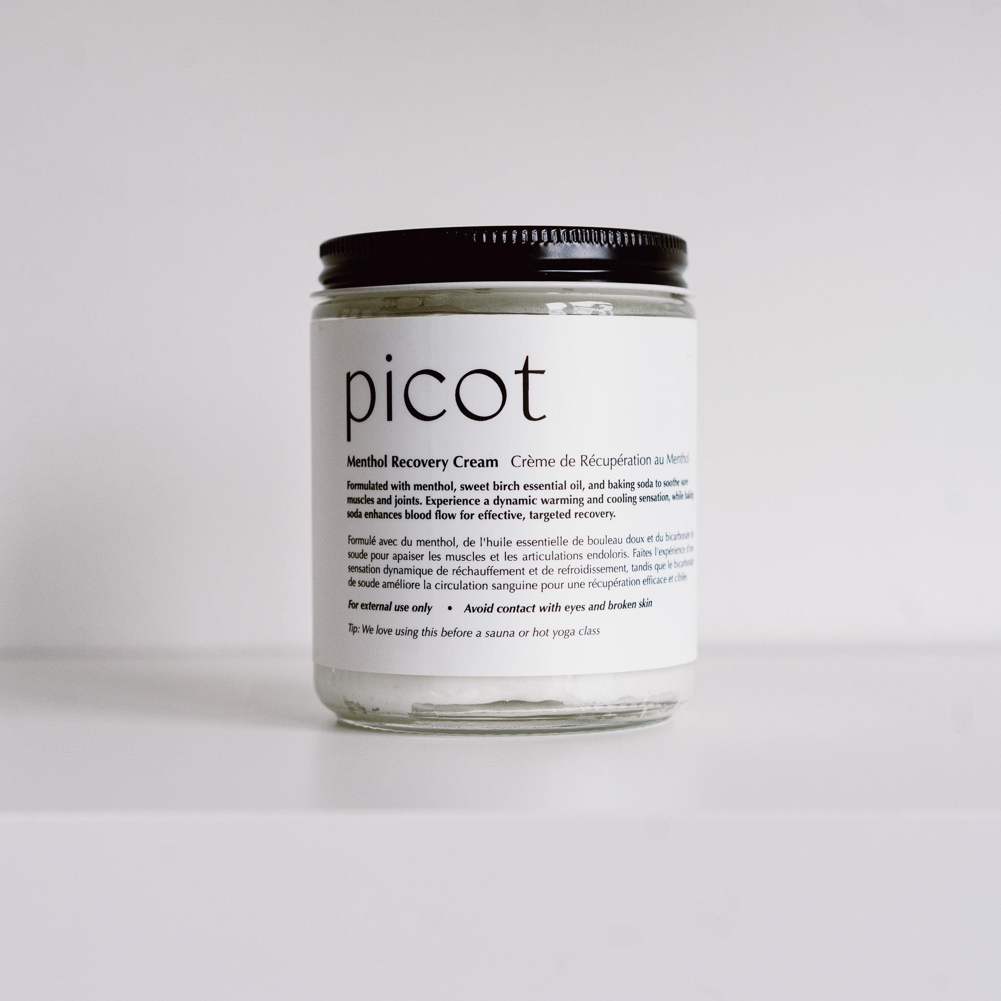 Menthol Recovery Body Cream