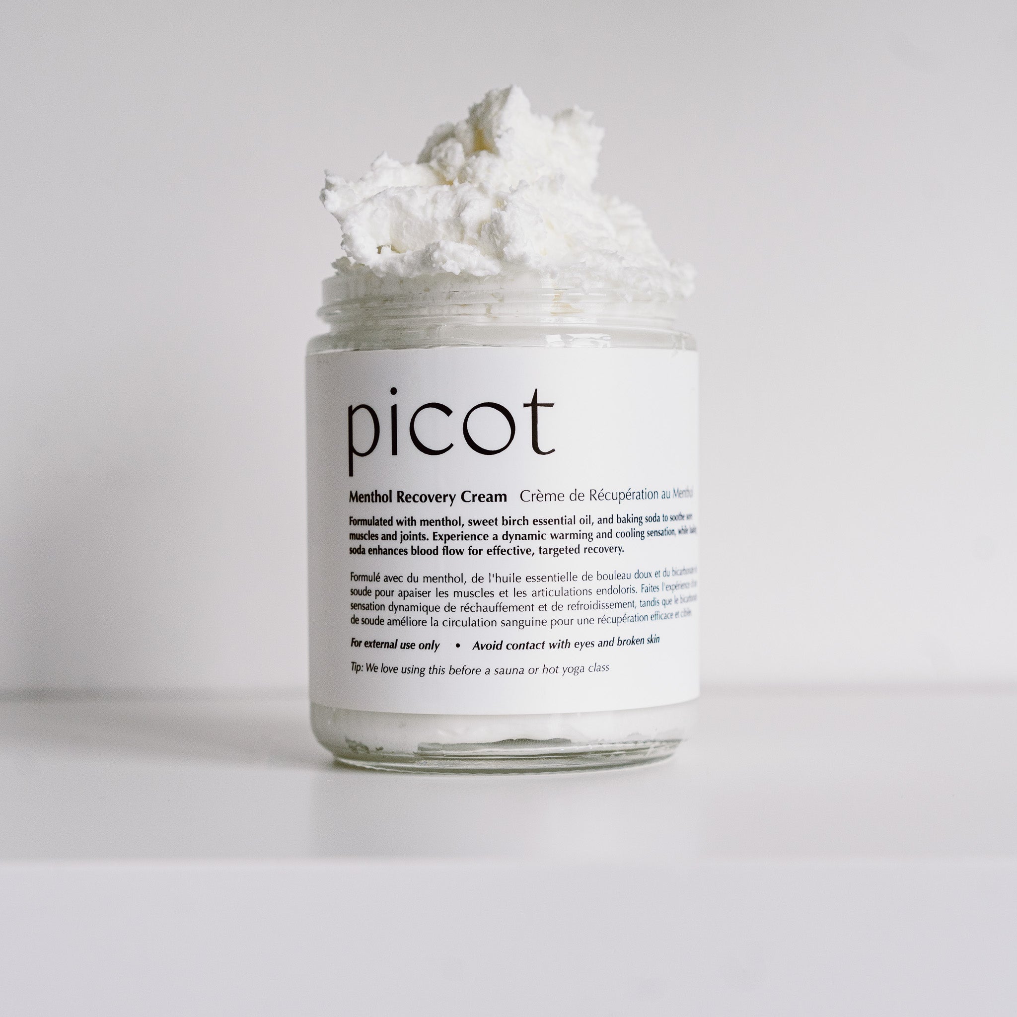 Menthol Recovery Body Cream