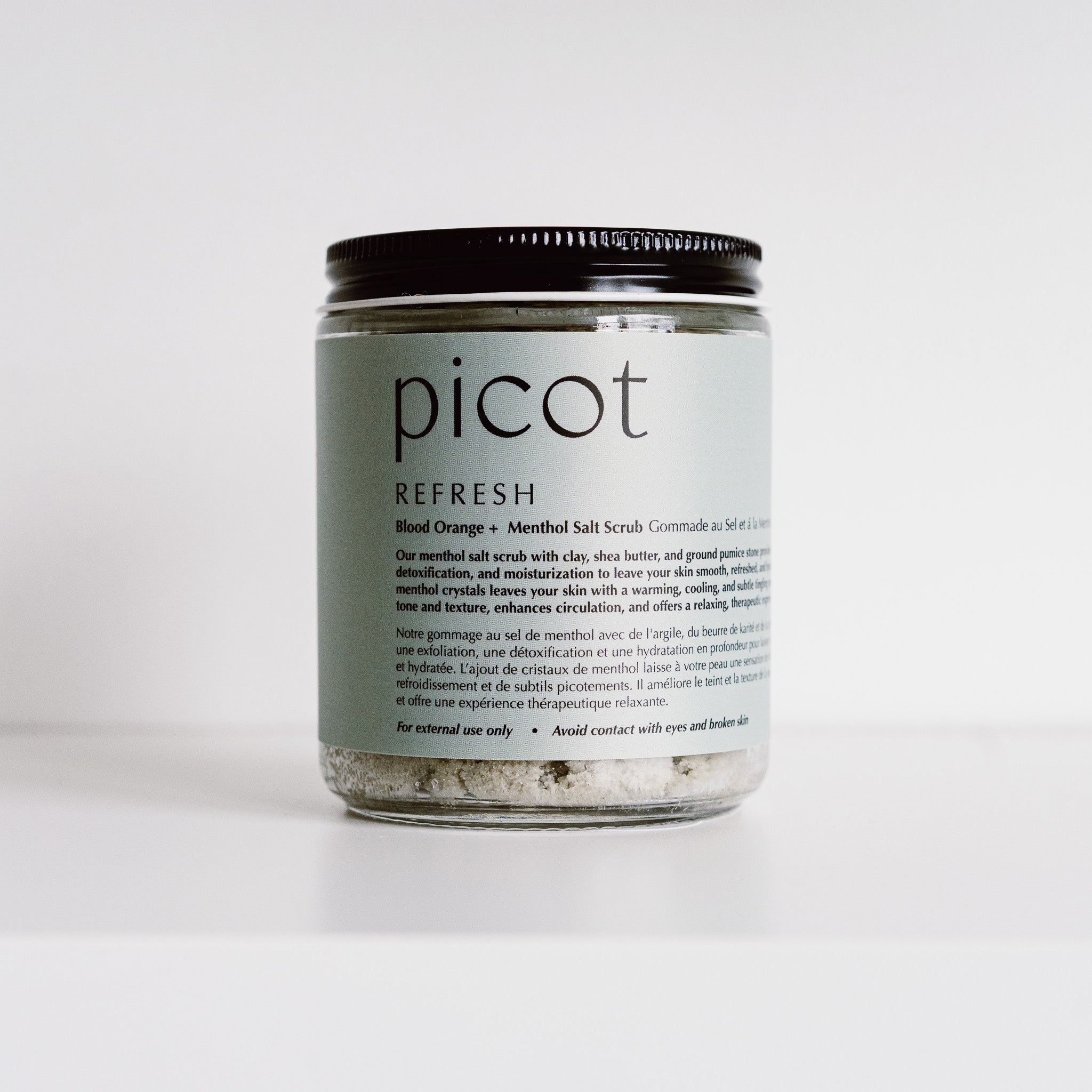 Refresh Salt Scrub with Menthol