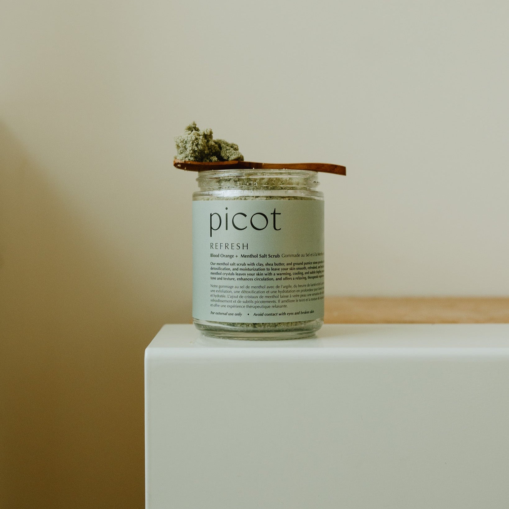 Refresh Salt Scrub with Menthol