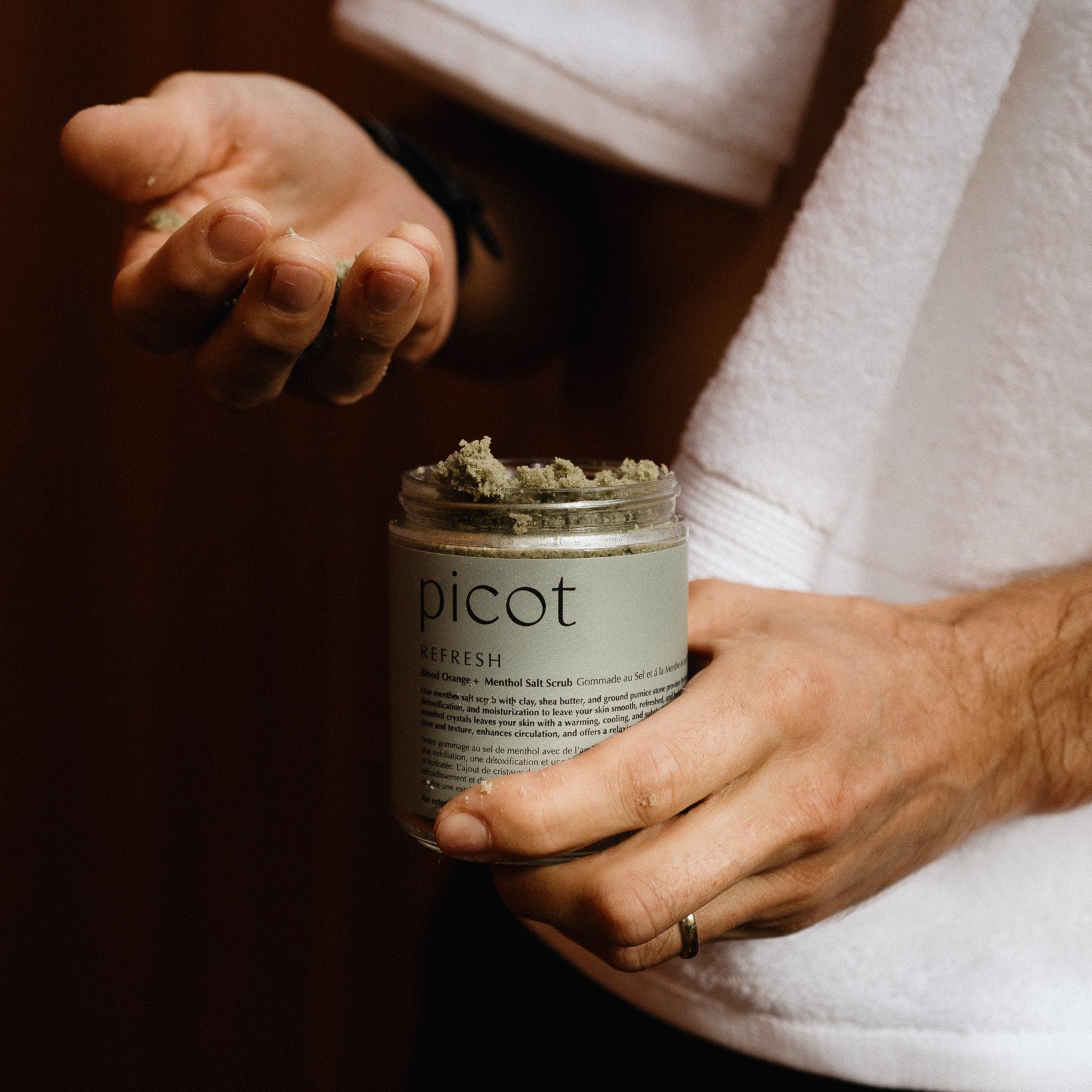 Refresh Salt Scrub with Menthol