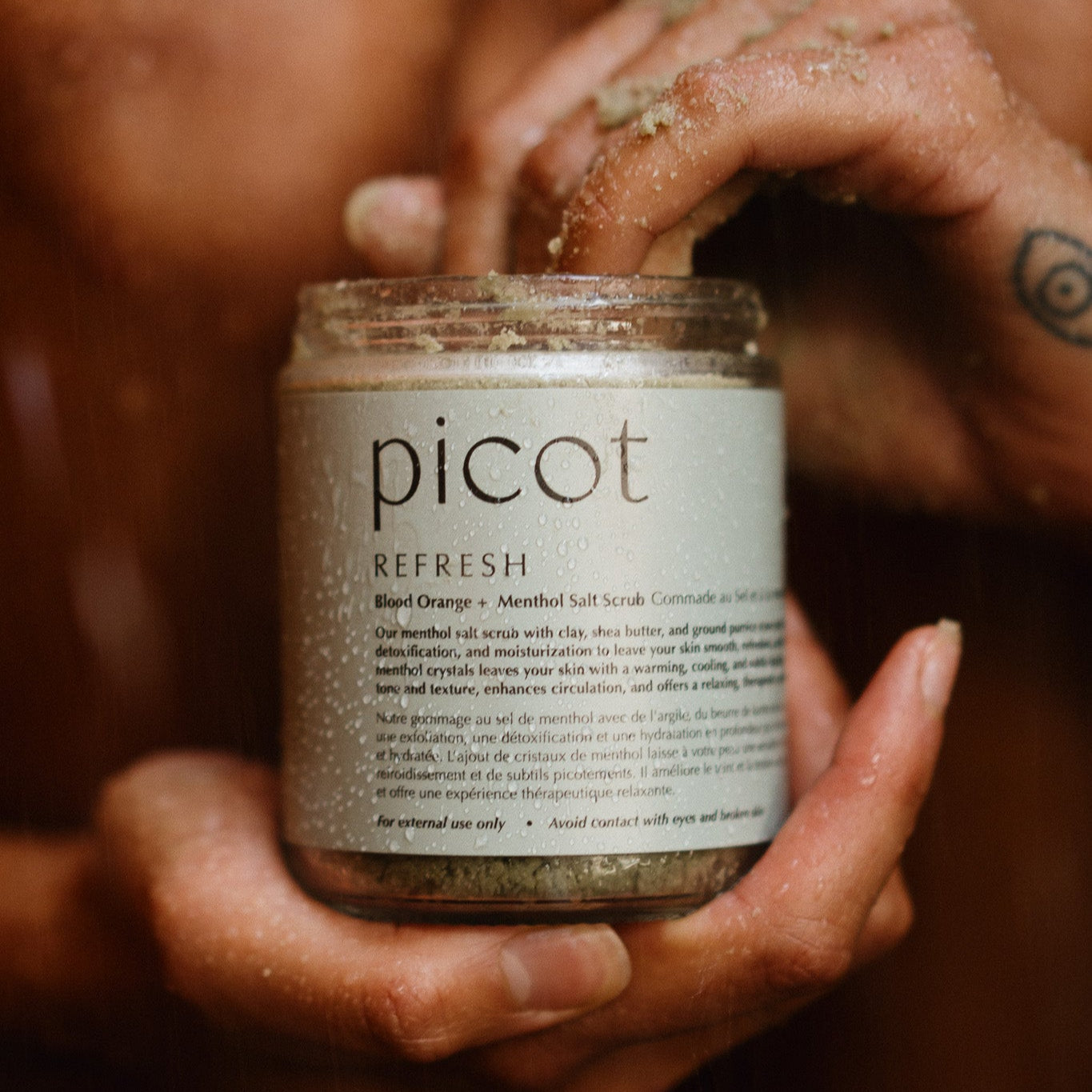 Refresh Salt Scrub with Menthol