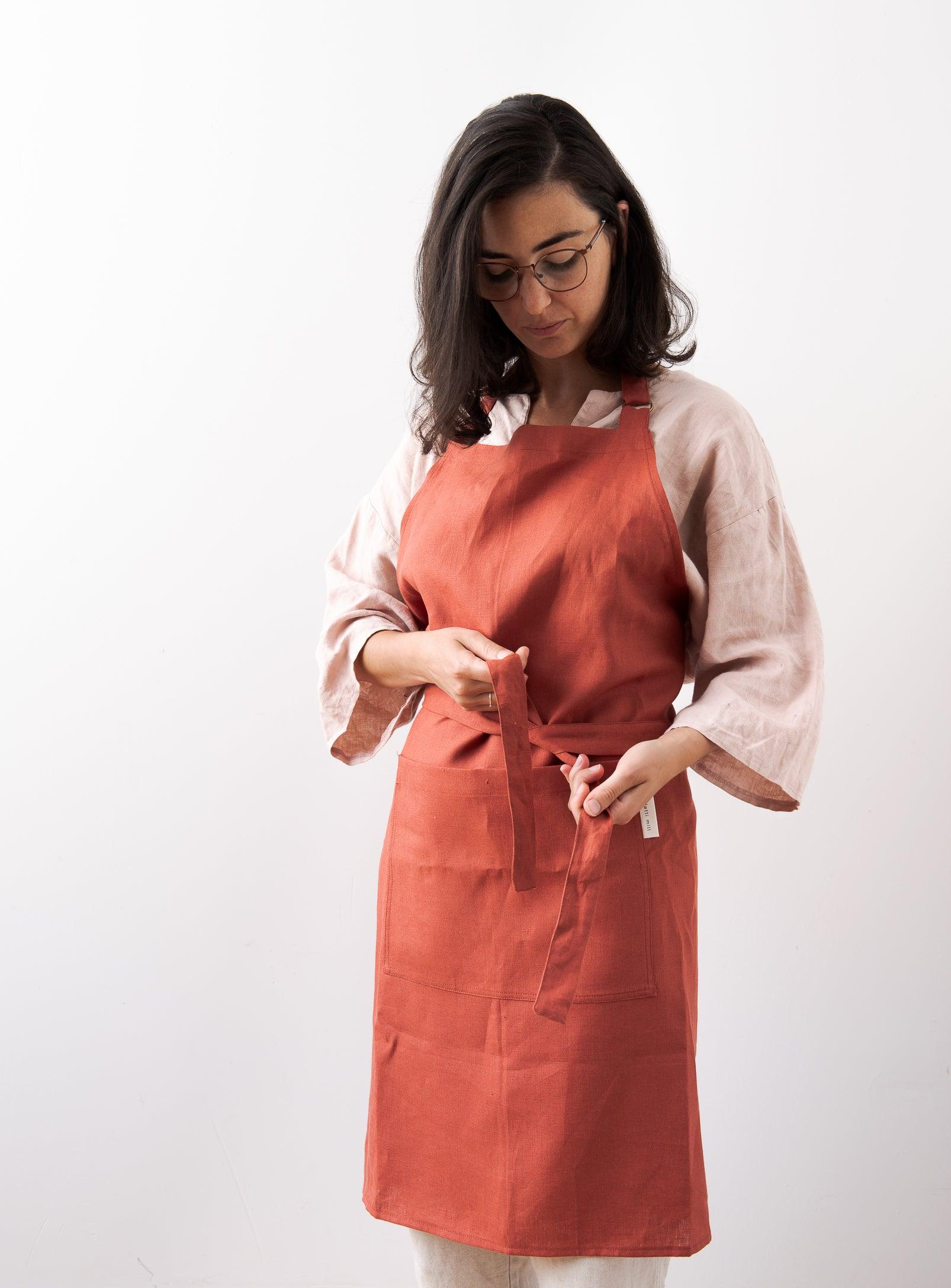 Adjustable Apron Terracota