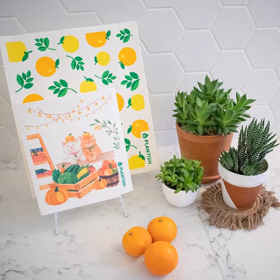 Cats - Swedish Sponge Cloth