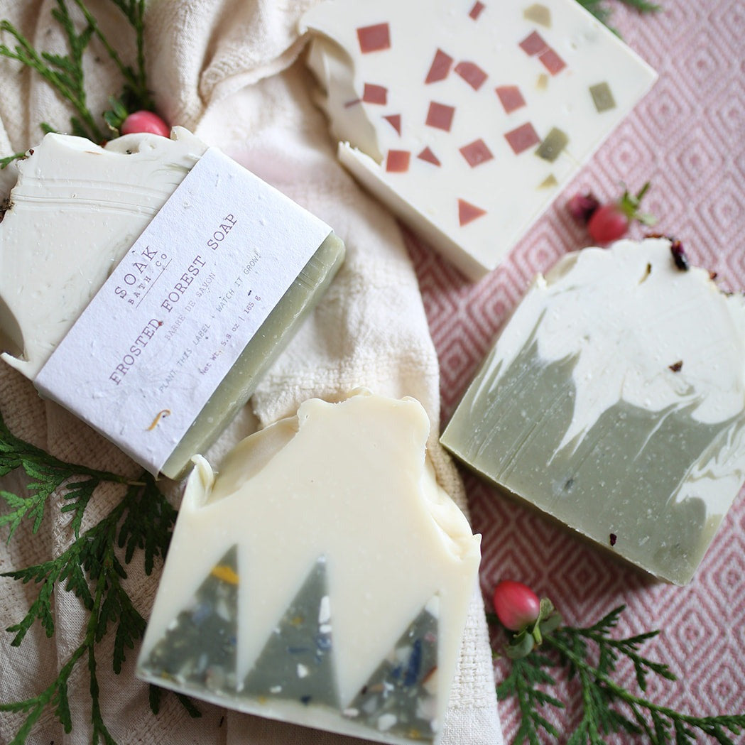 Christmas Tree Farm Soap Bar by SOAK Bath Co