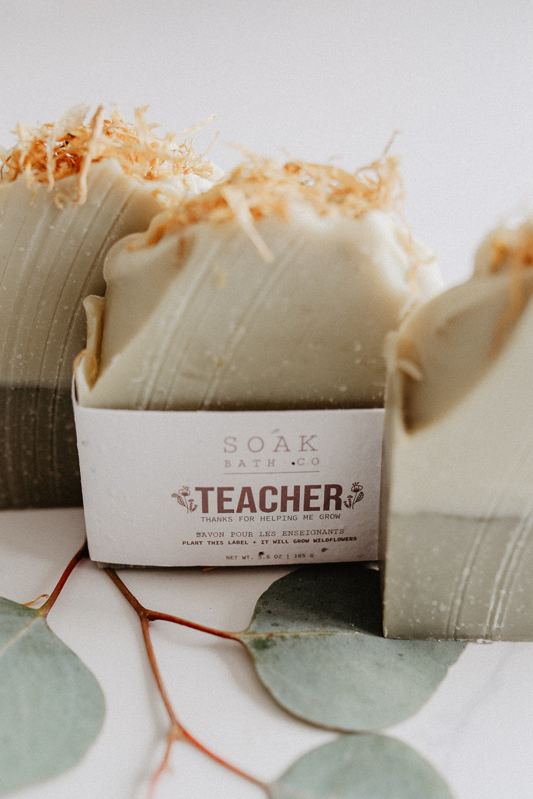 Teacher Soap Bar: Thanks for Helping Me Grow