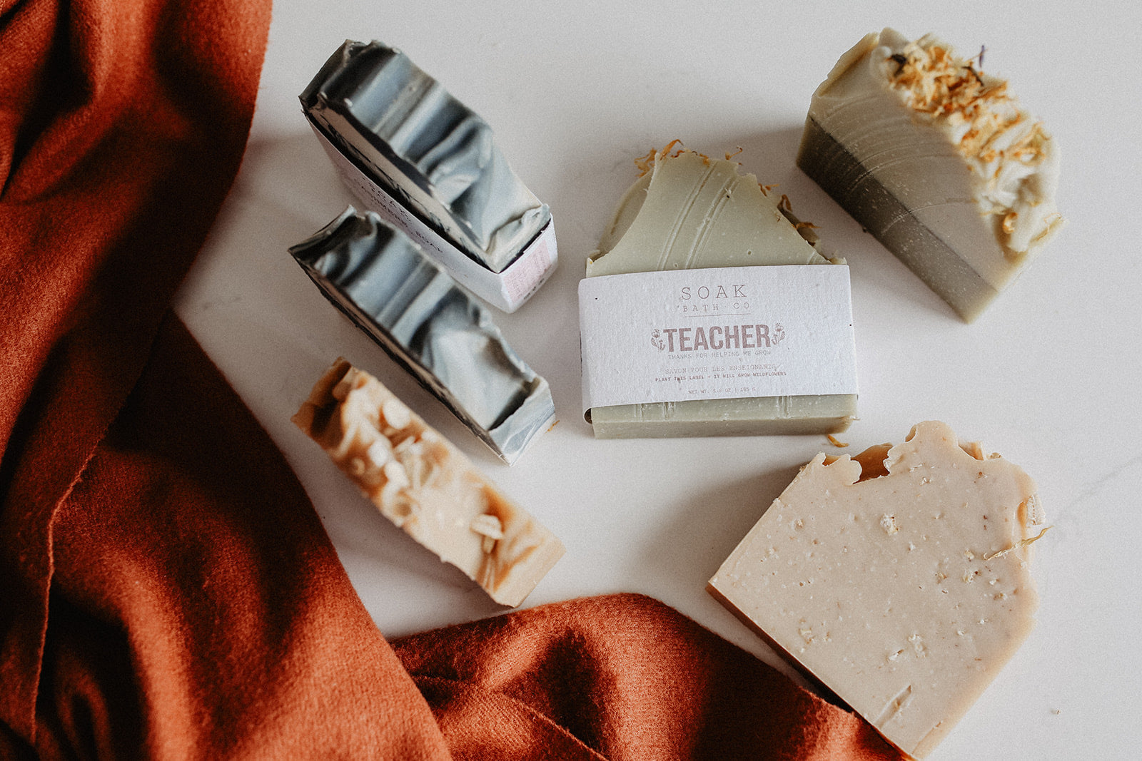 Teacher Soap Bar: Thanks for Helping Me Grow