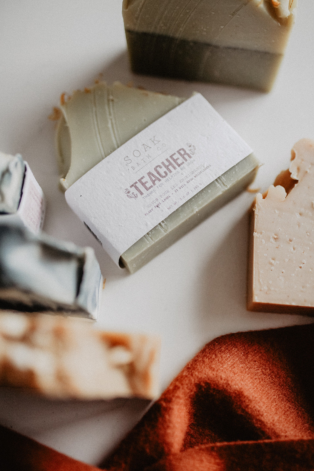 Teacher Soap Bar: Thanks for Helping Me Grow