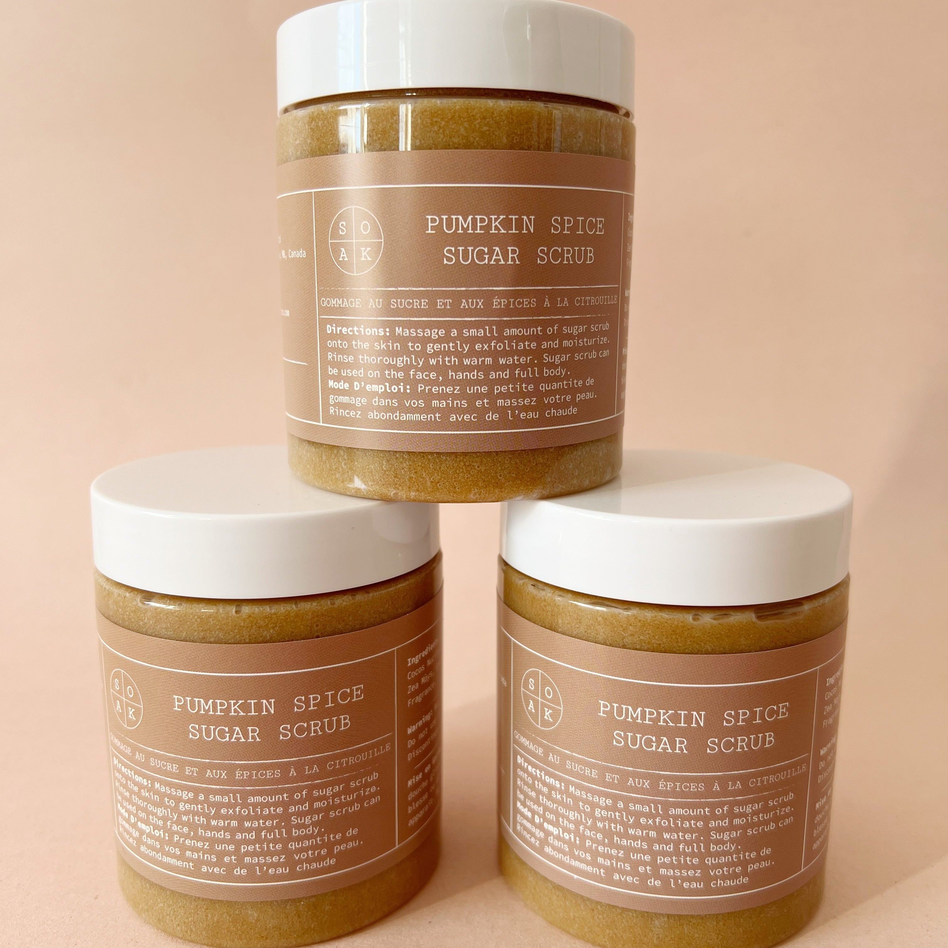 Pumpkin Spice Sugar Scrub - 8oz