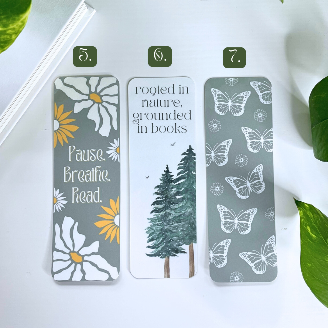 Mindfulness Bookmarks - Double Sided