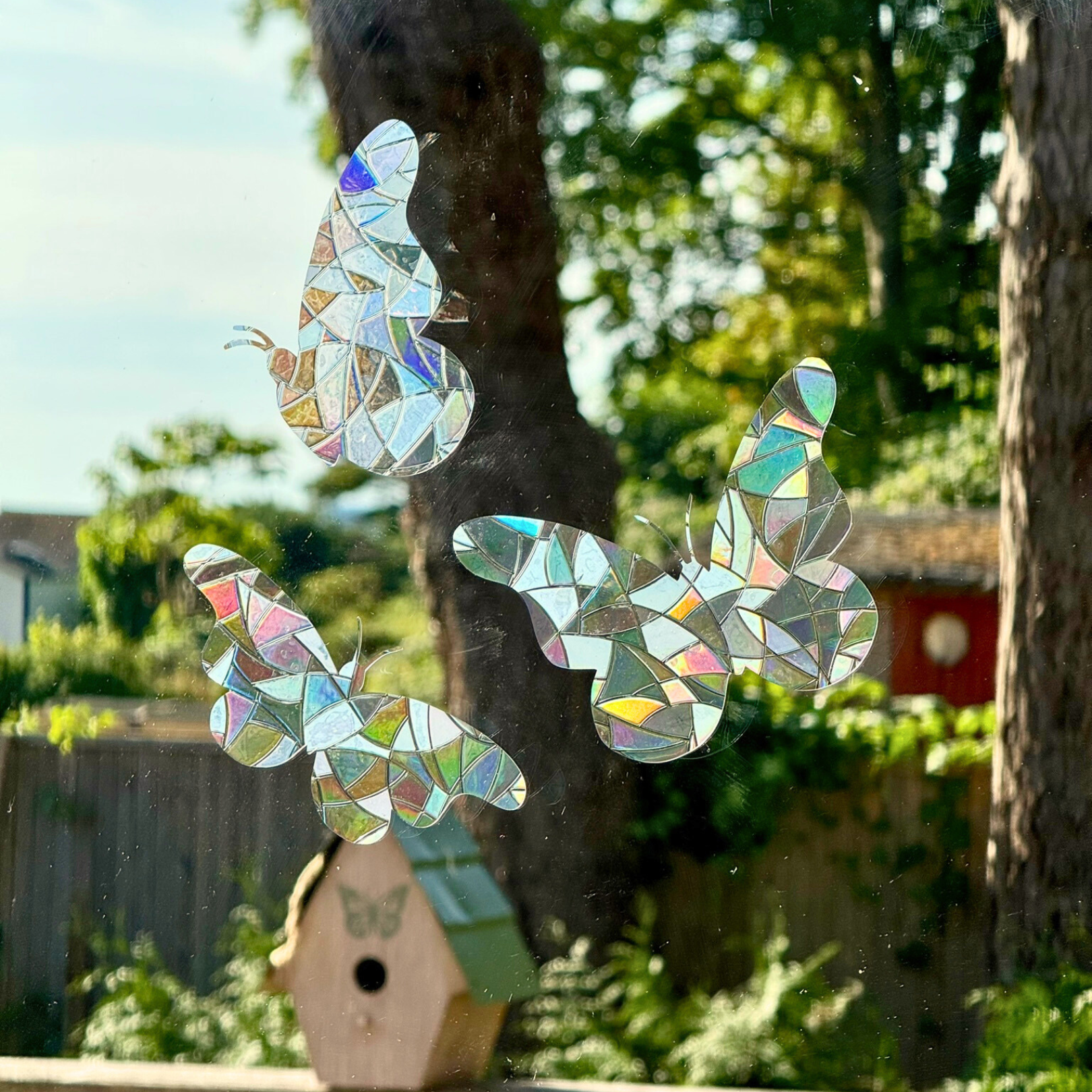 Butterfly Suncatcher Stickers
