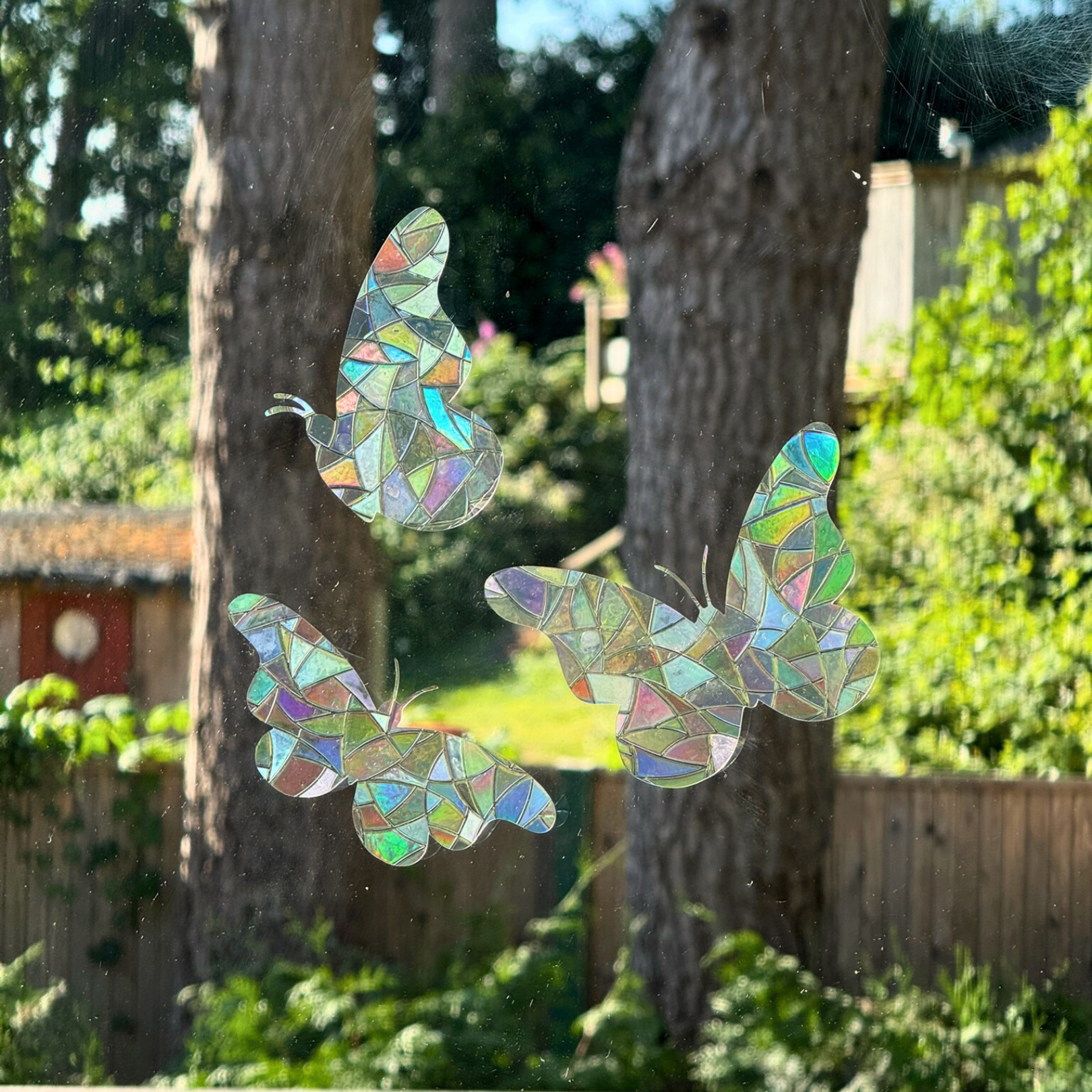 Butterfly Suncatcher Stickers