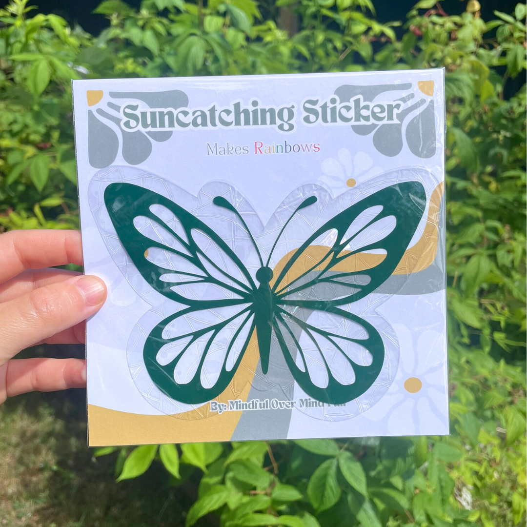 Butterfly Suncatcher Sticker