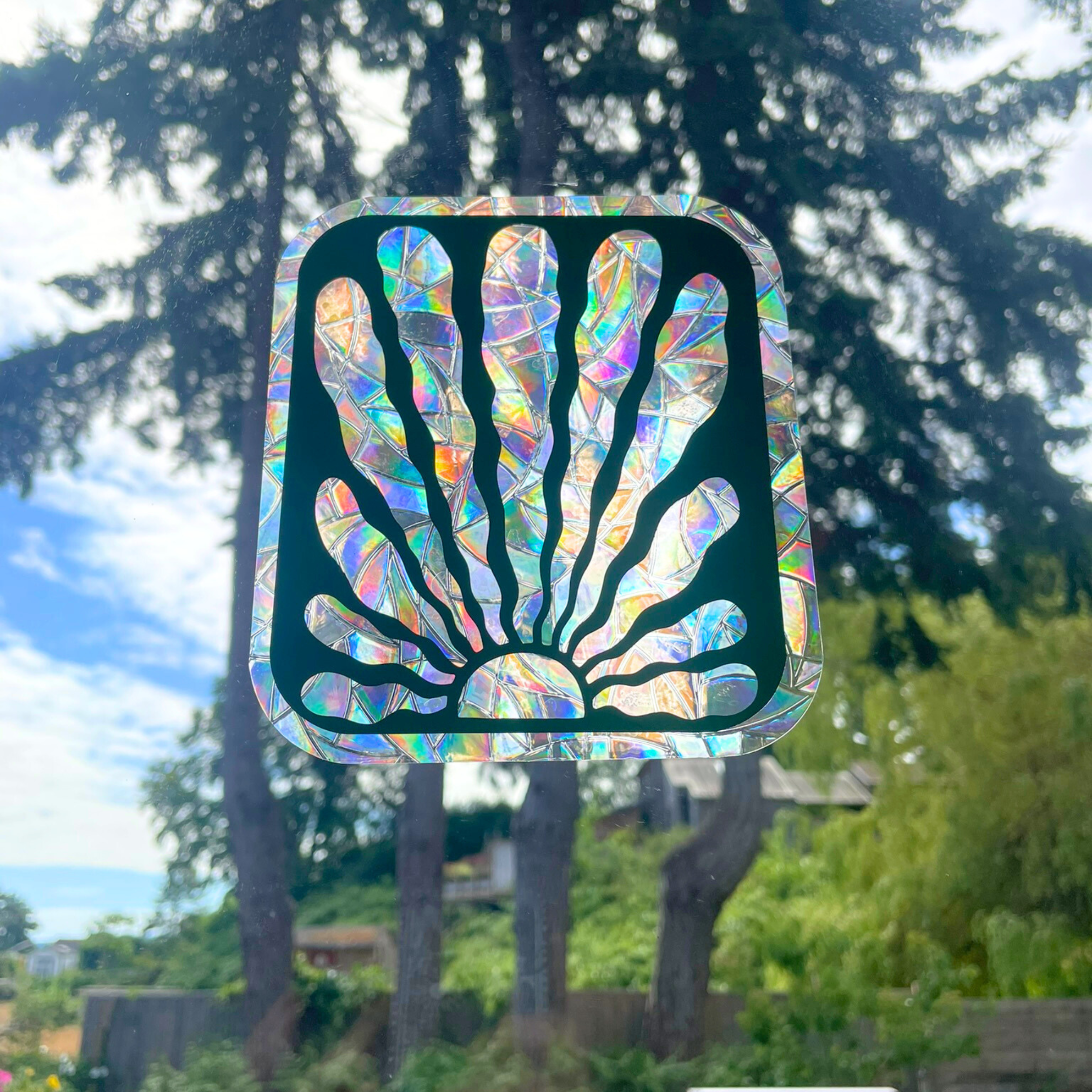 Wavy Sun Suncatcher