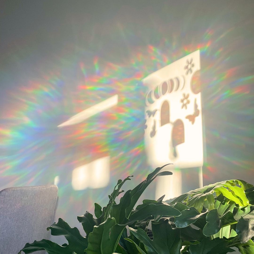 Third Eye Mushroom Suncatcher