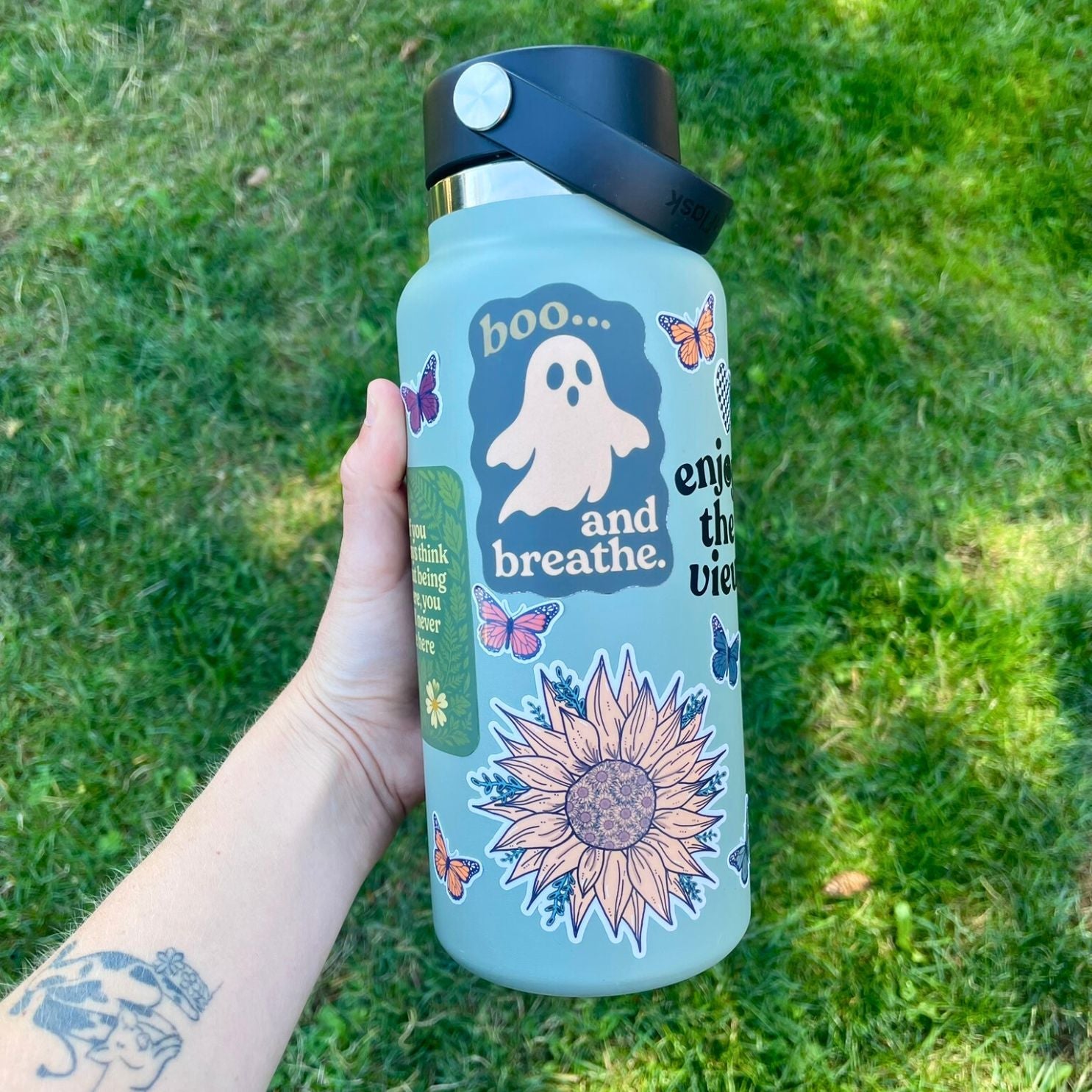 Boo and Breathe - Mindfulness Halloween Sticker