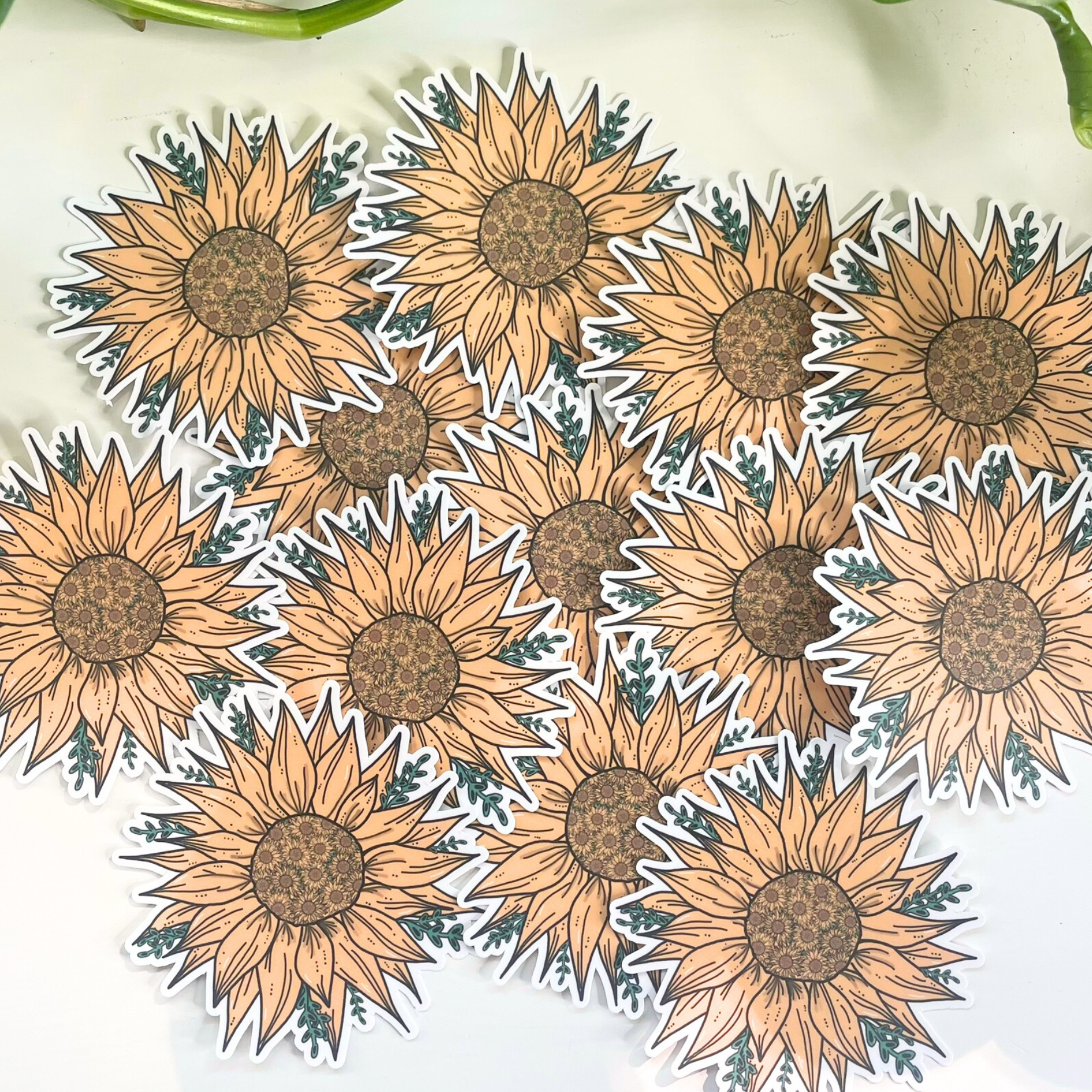 Bohemian Sunflower Sticker
