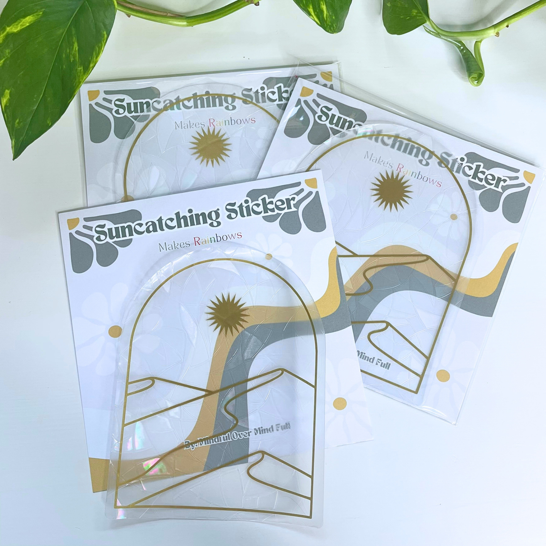 Mountain Sunset Suncatcher