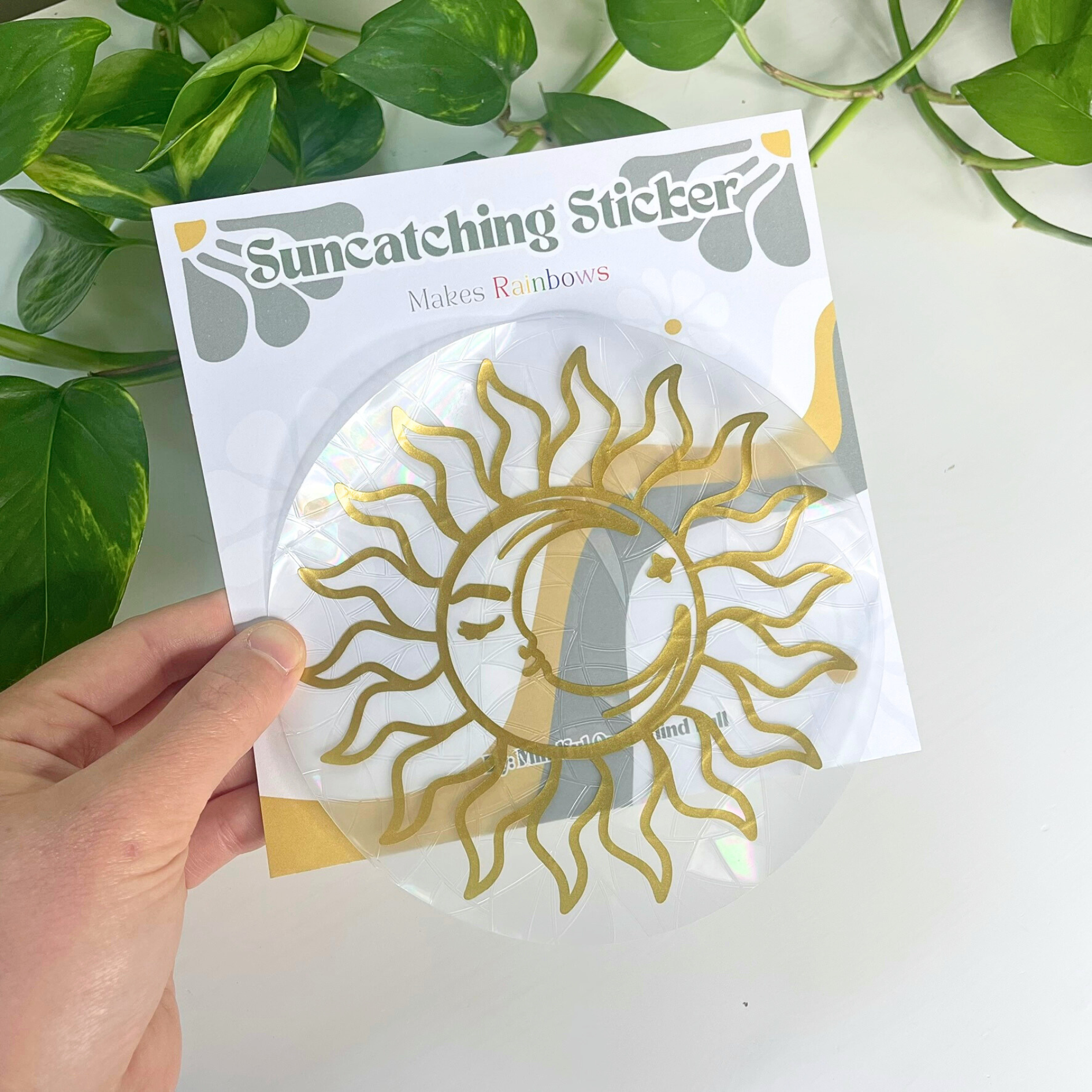 Sun and Moon Suncatcher