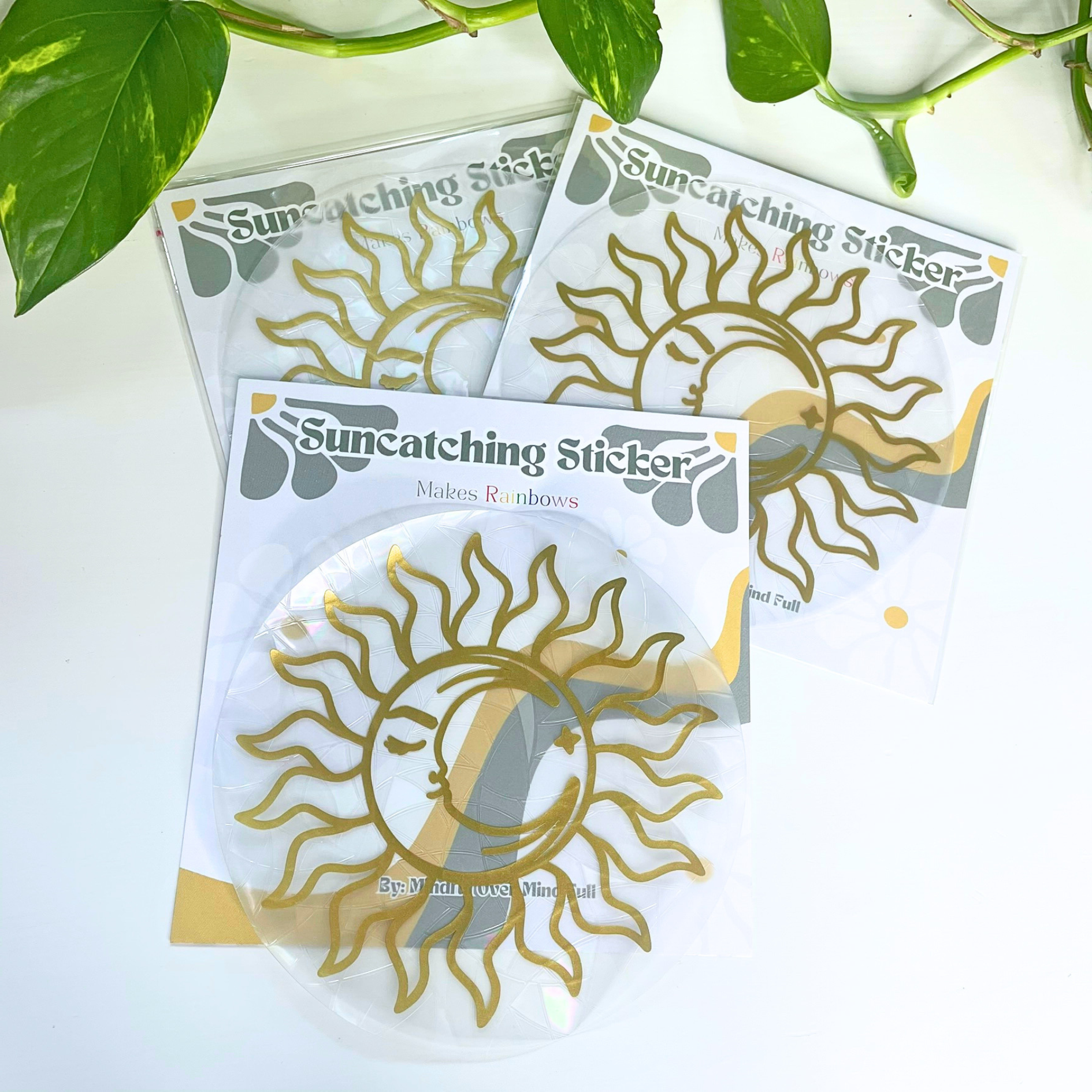 Sun and Moon Suncatcher