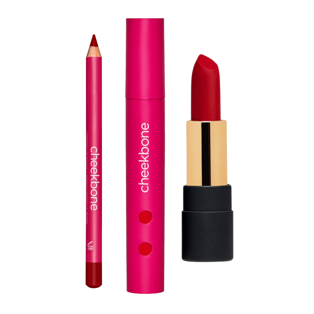 Red Lip Kit with OG Aki
