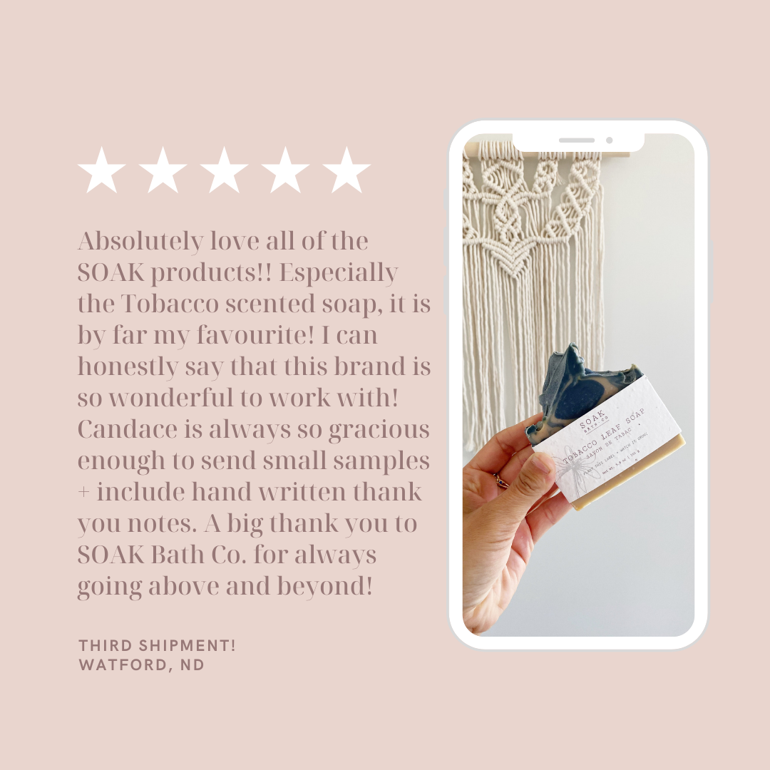 Tobacco Leaf Soap Bar