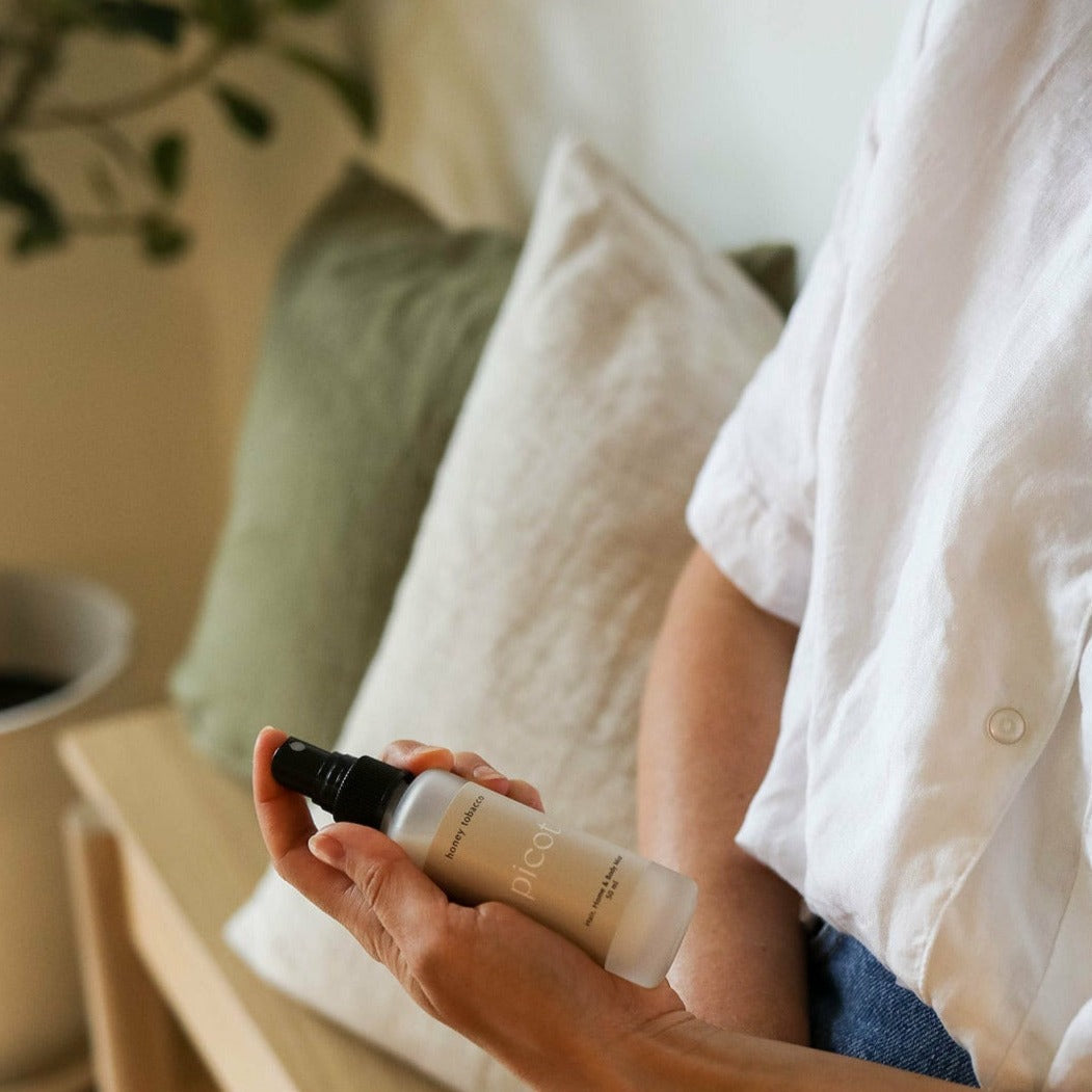 Honey Tobacco Hair Home and Body Mist