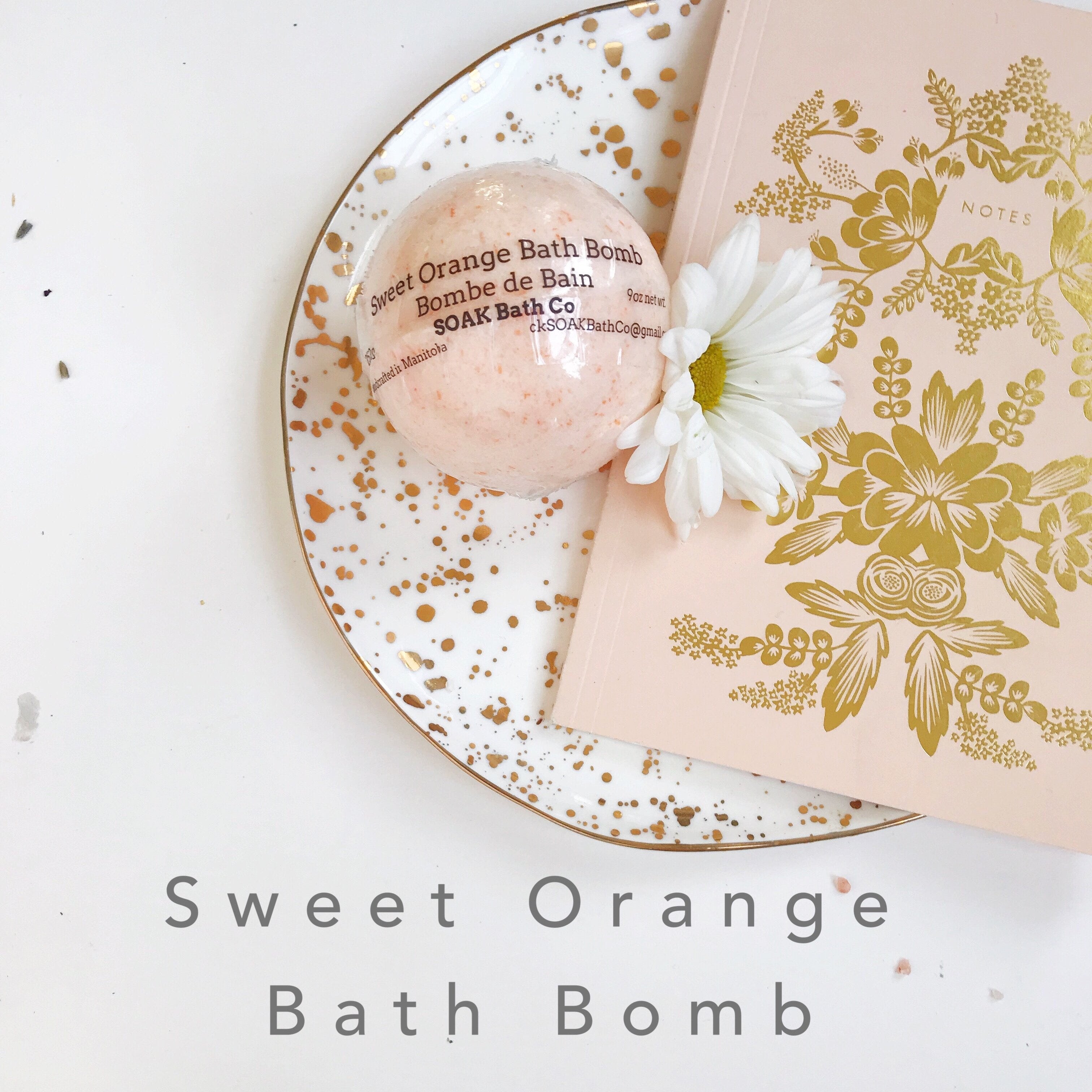 Sweet Orange Bath Bomb