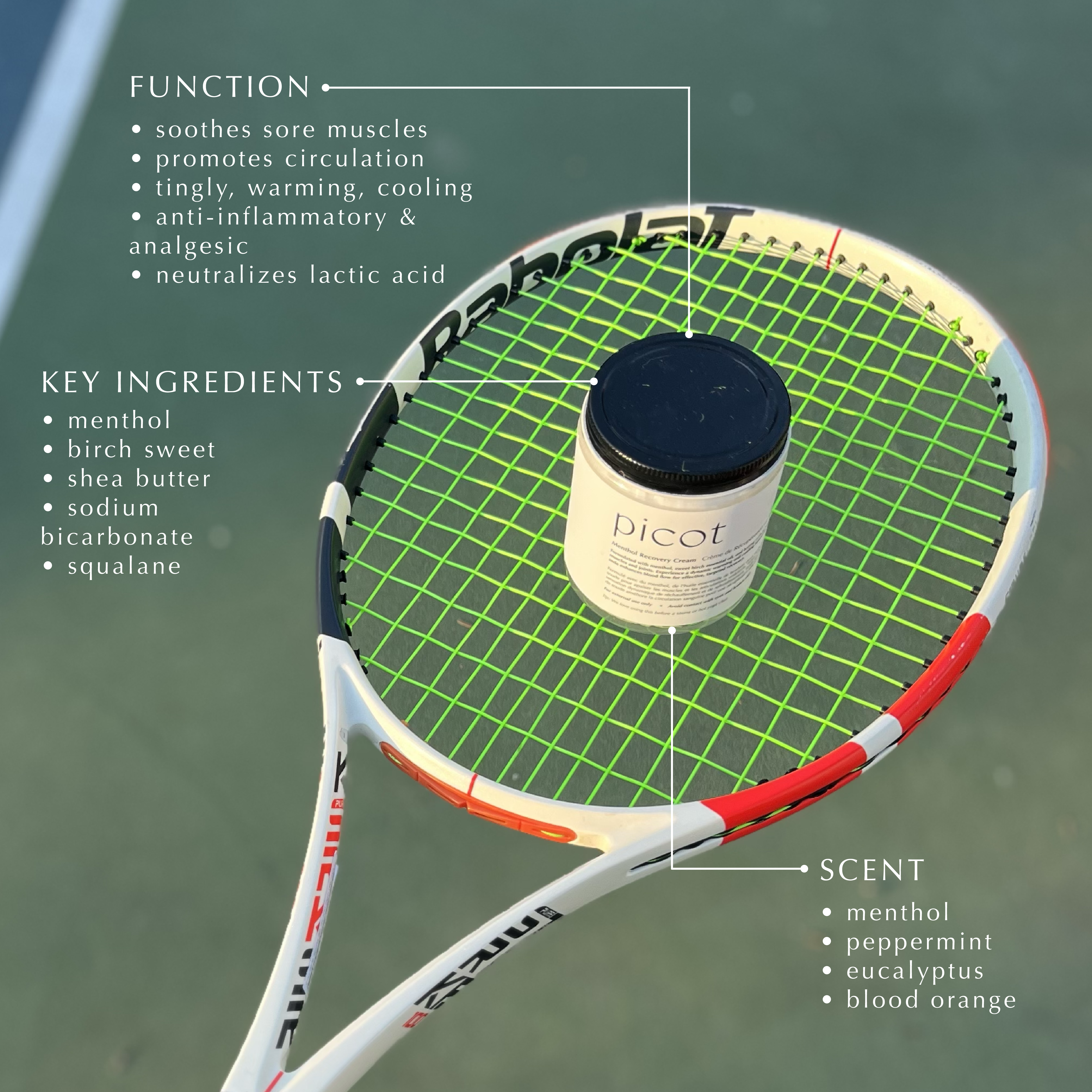 Menthol Recovery Body Cream