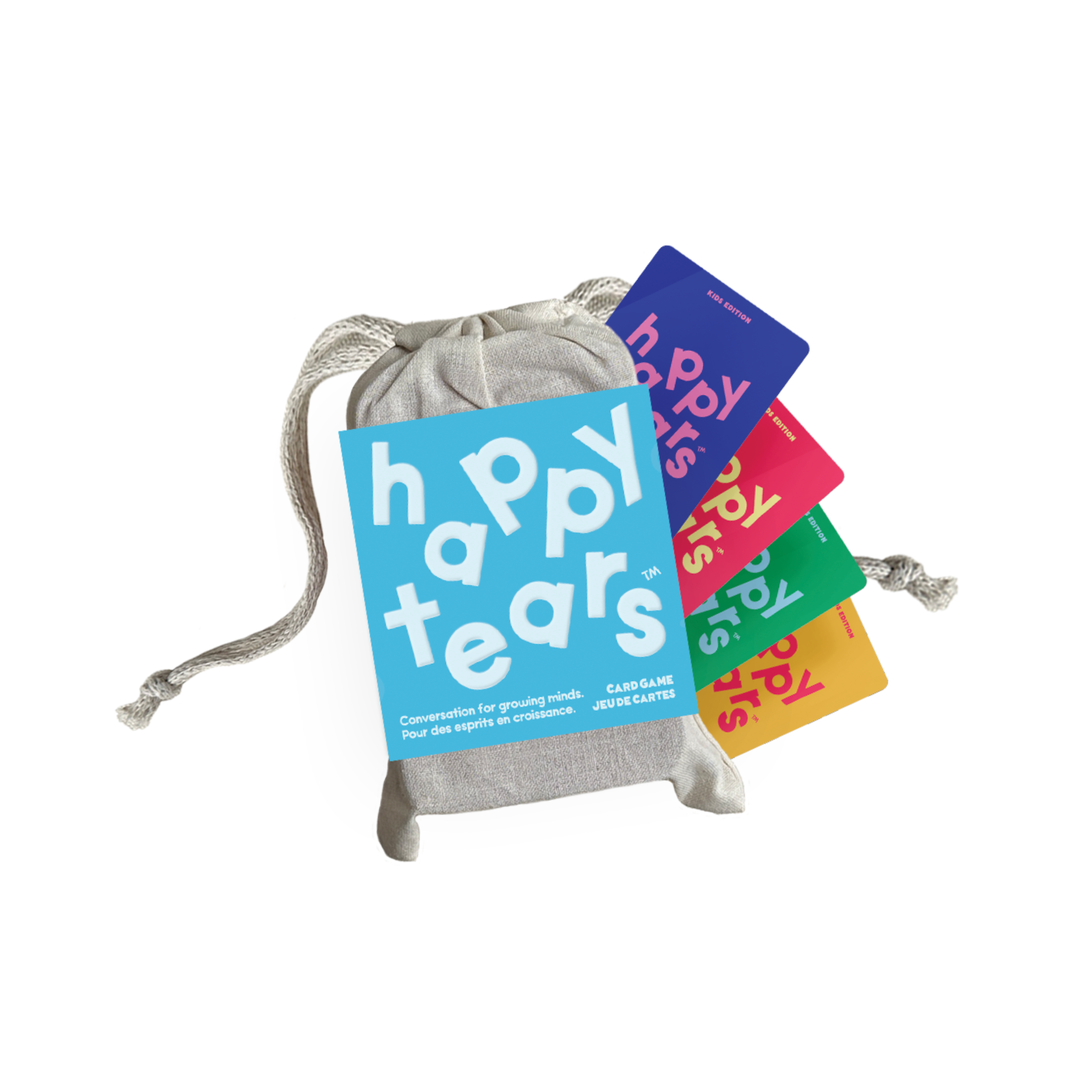 Bilingual Conversation Card Game - Kids Edition