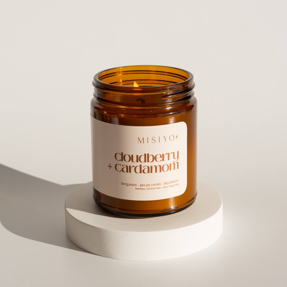 Cloudberry + Cardamom Candle Jar
