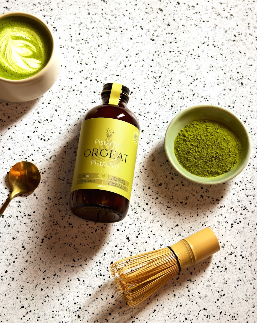 Pistachio Orgeat Syrup