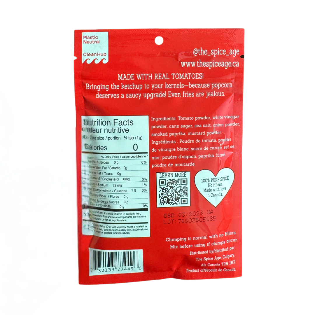 Ketchup Popcorn Seasoning (All Natural Ingredients)